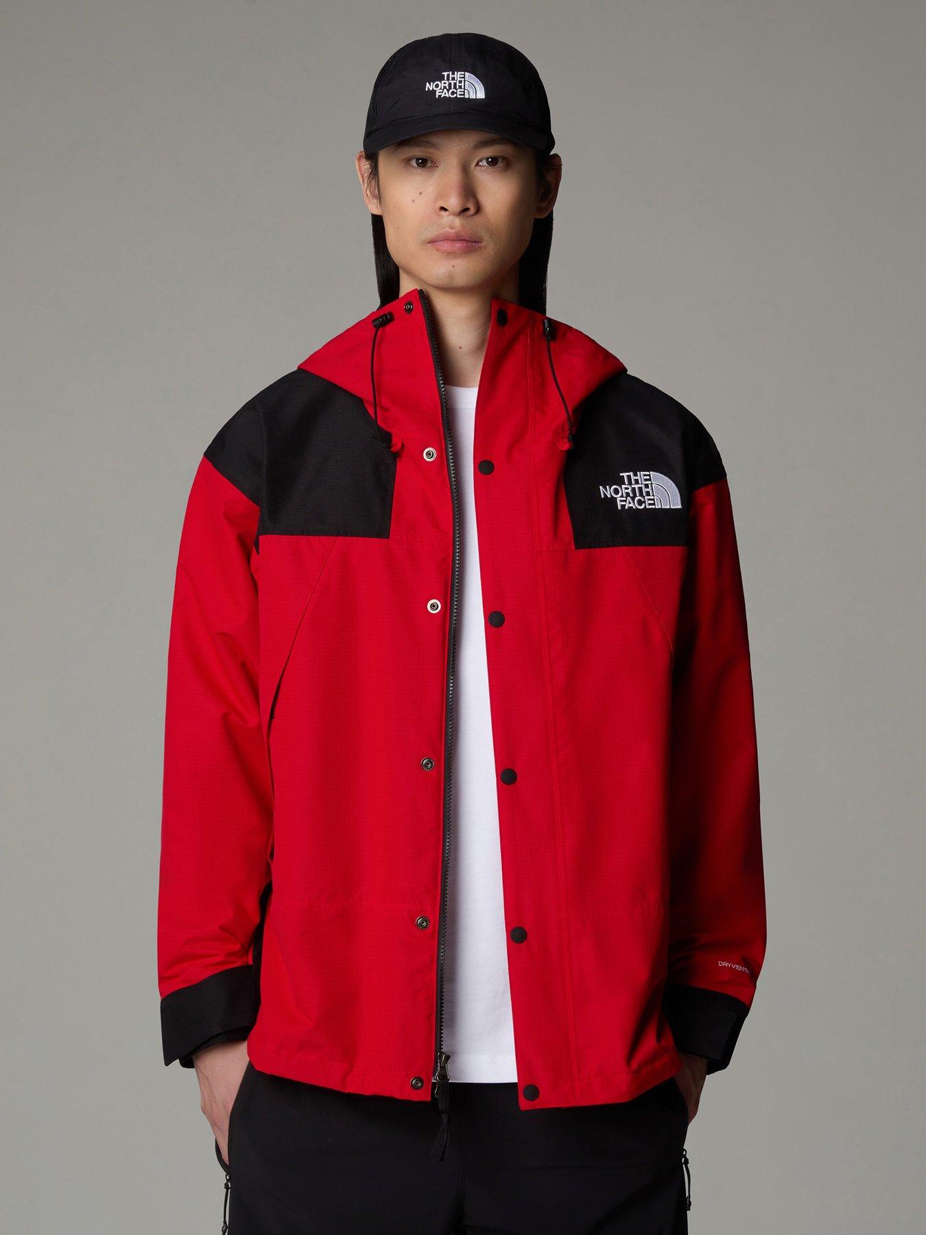 THE NORTH FACE Men's Dryvent Mono Mountain Jacket Red Very