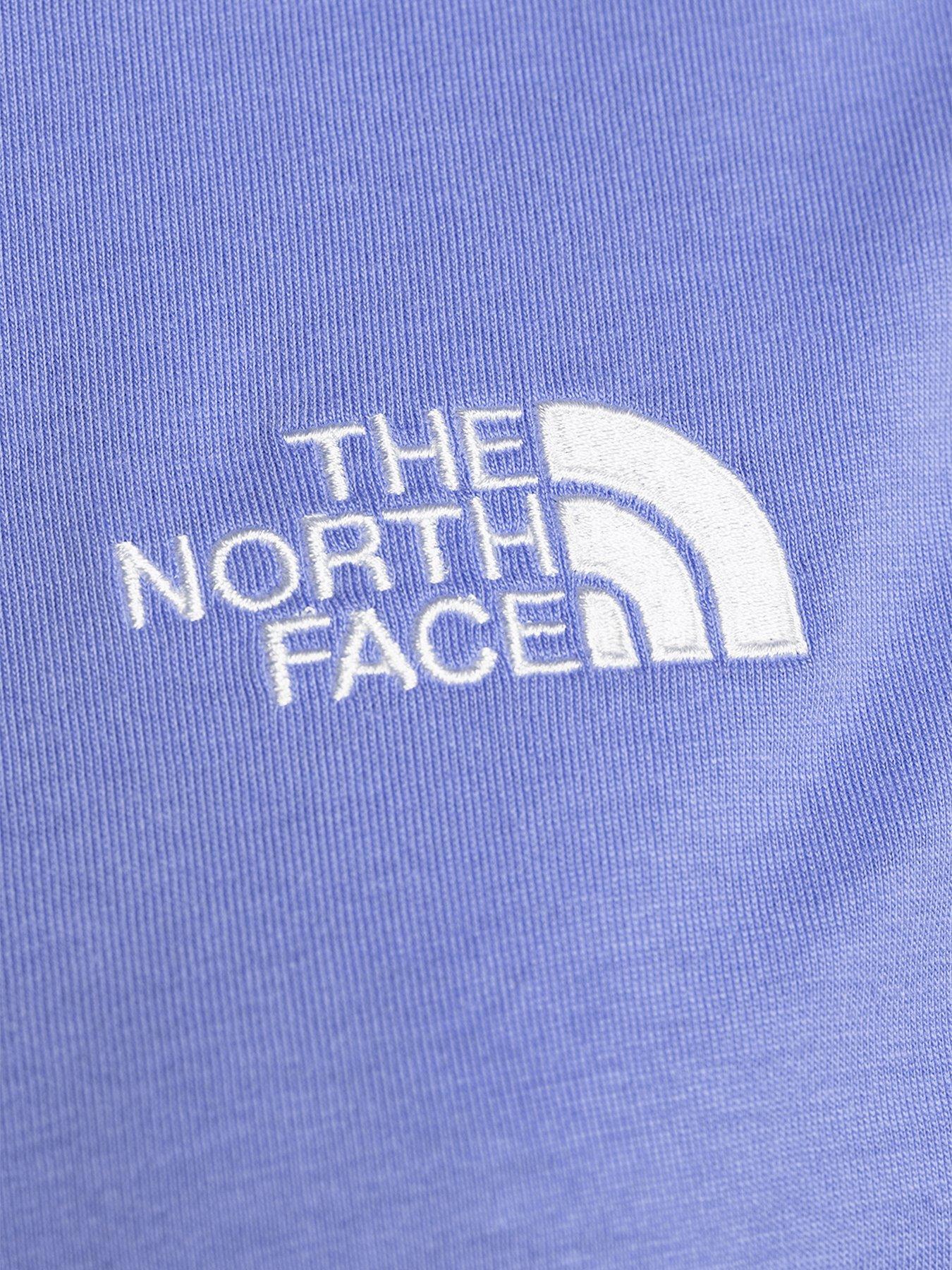 Image 4 of 5 of THE NORTH FACE Women's Short Sleeve Essential Oversized Tee - Medium Blue