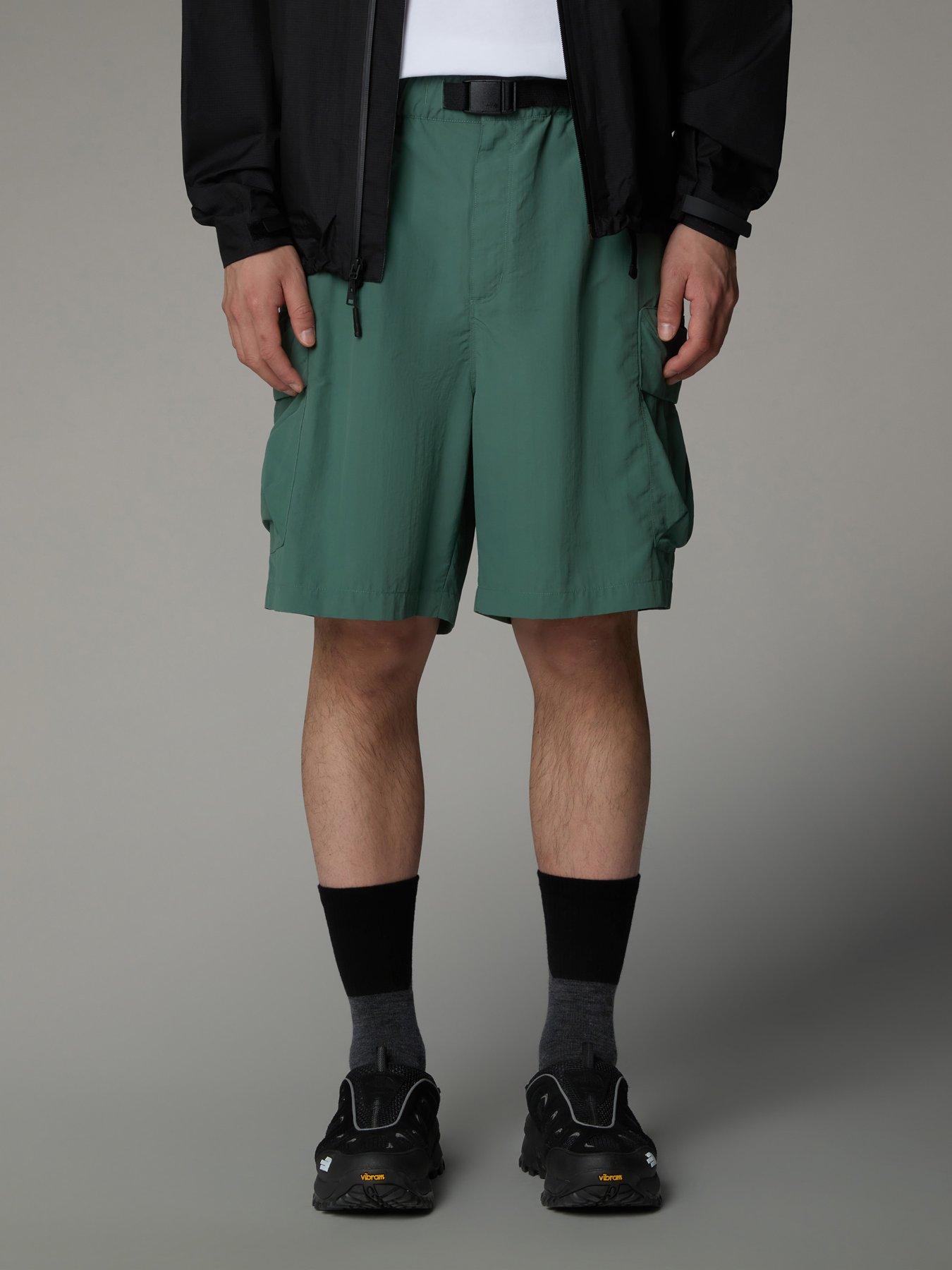undefined Men's Cargo Pocket Shorts - Green