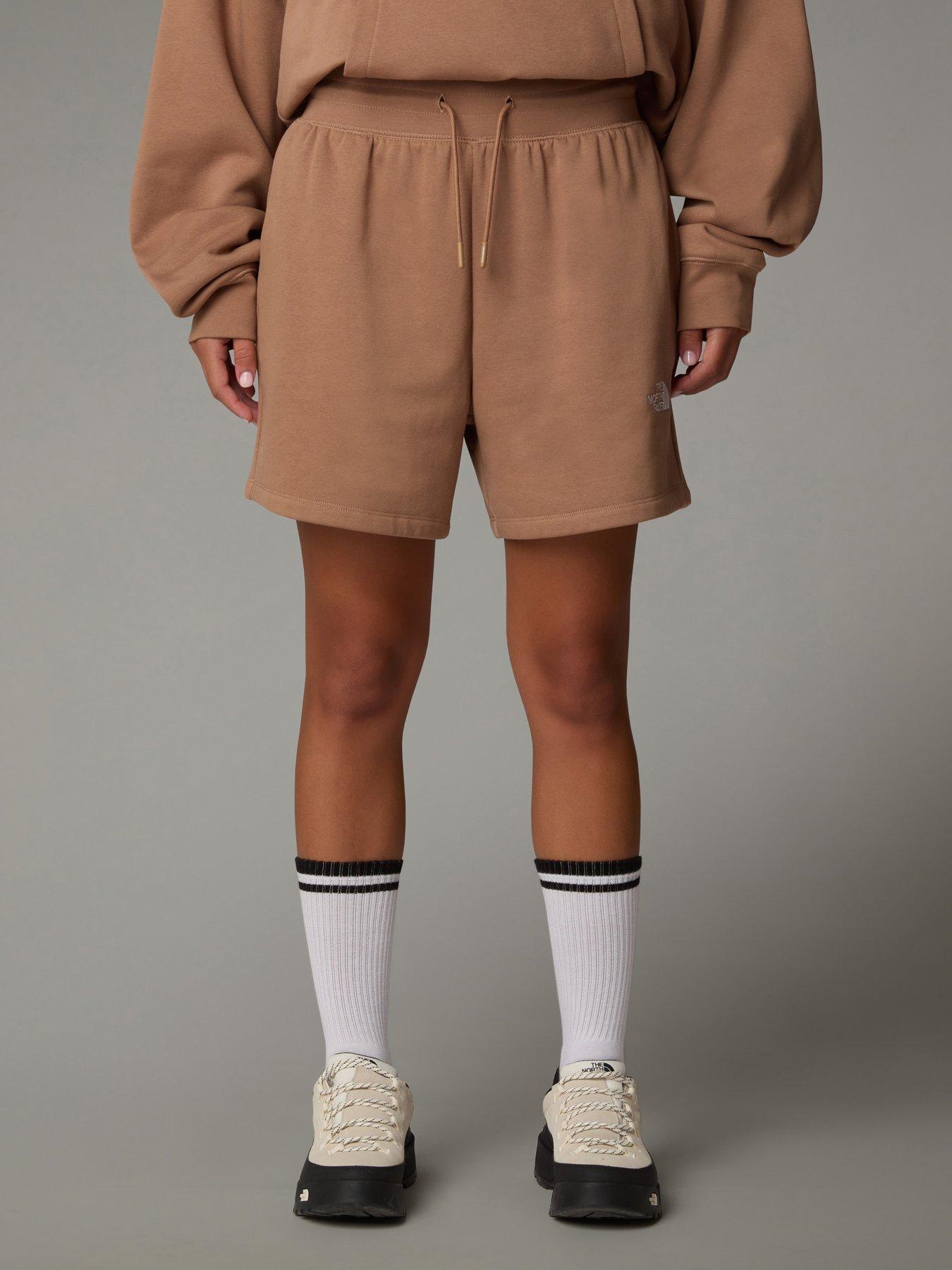 undefined Women's Essential Relaxed Shorts - Brown