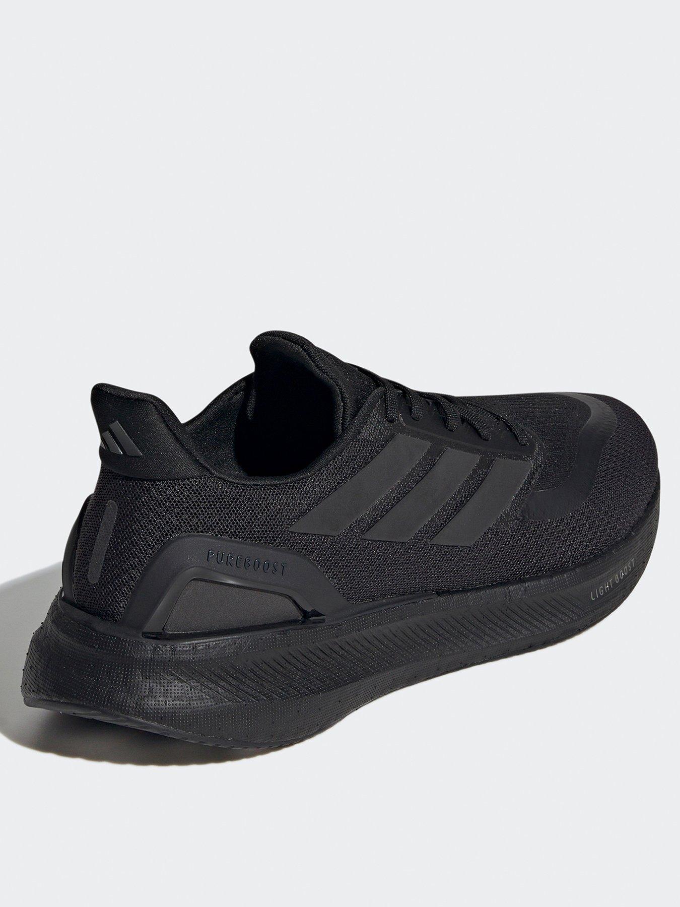 Image 2 of 7 of adidas Mens Running Pureboost 5 Trainers - Black