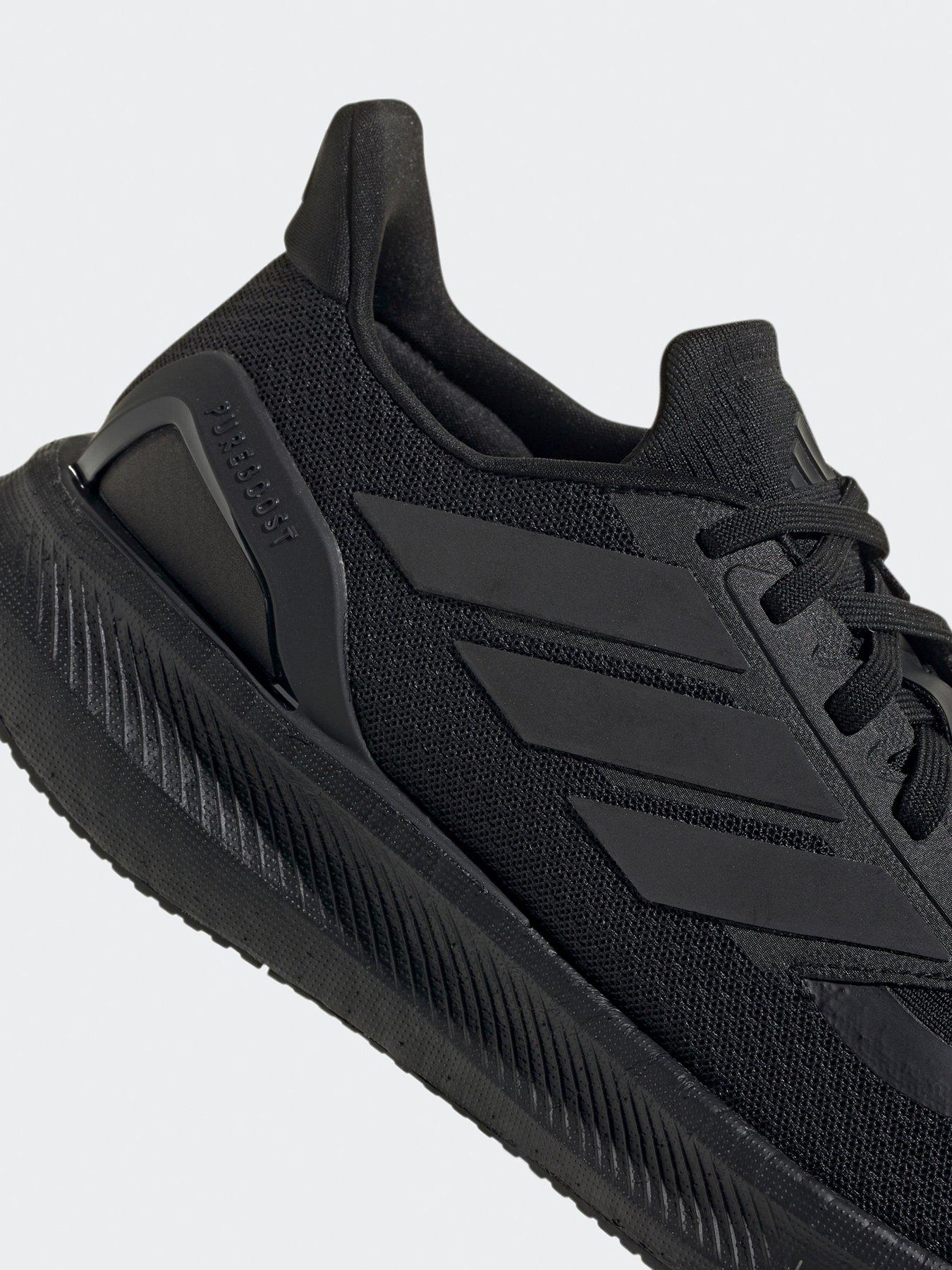 Image 6 of 7 of adidas Mens Running Pureboost 5 Trainers - Black