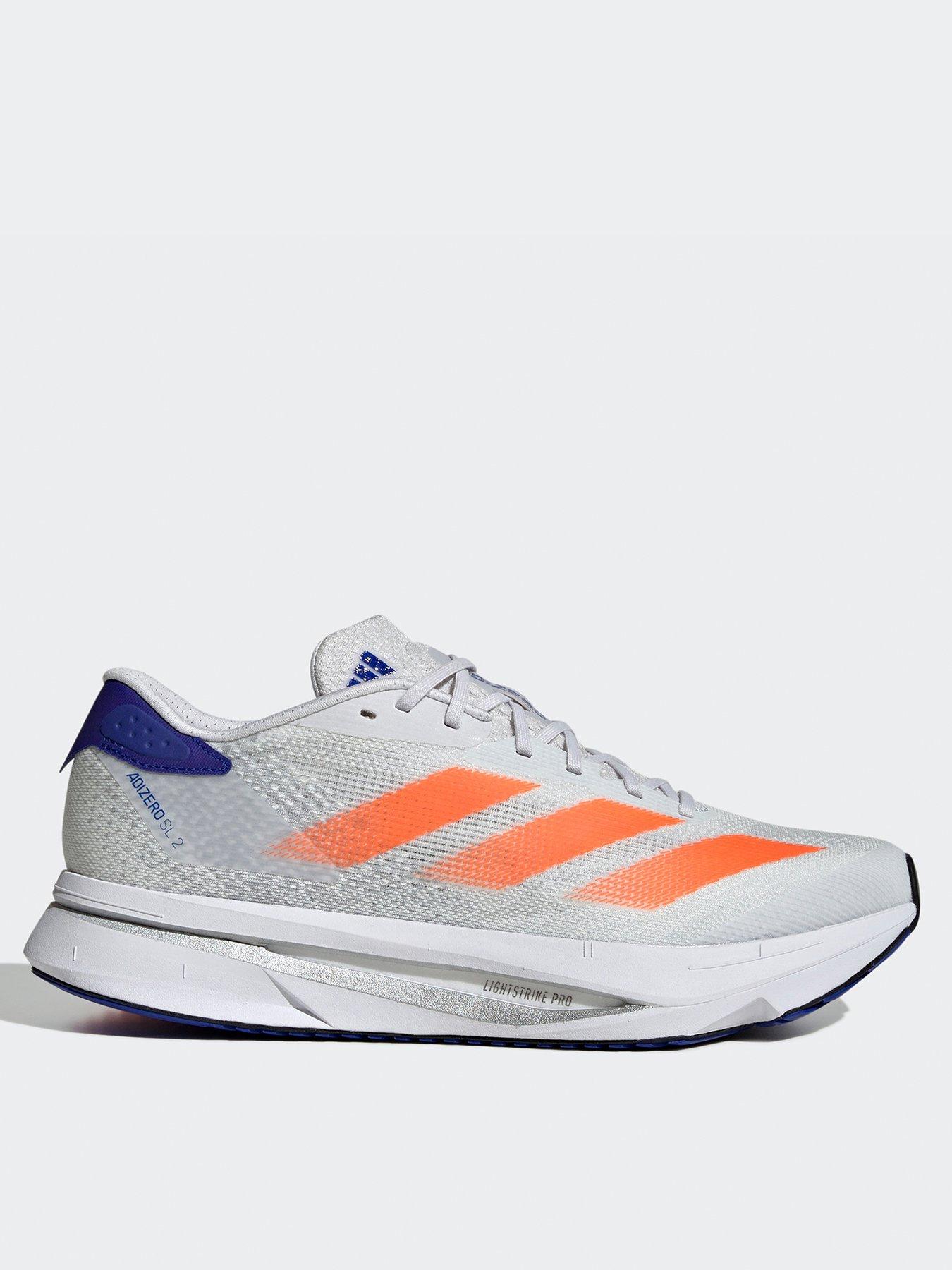 undefined Mens Running Adizero Sl2 Trainers - Grey - Dash Grey/Impact Orange