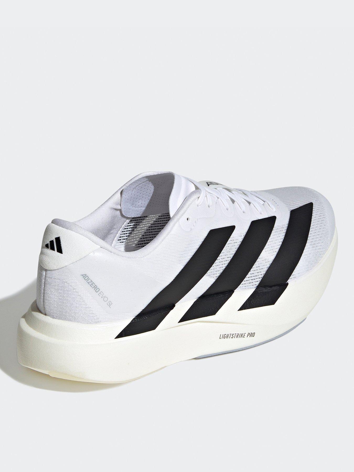 Image 4 of 7 of adidas Mens Running Adizero Evo Sl Trainers - White