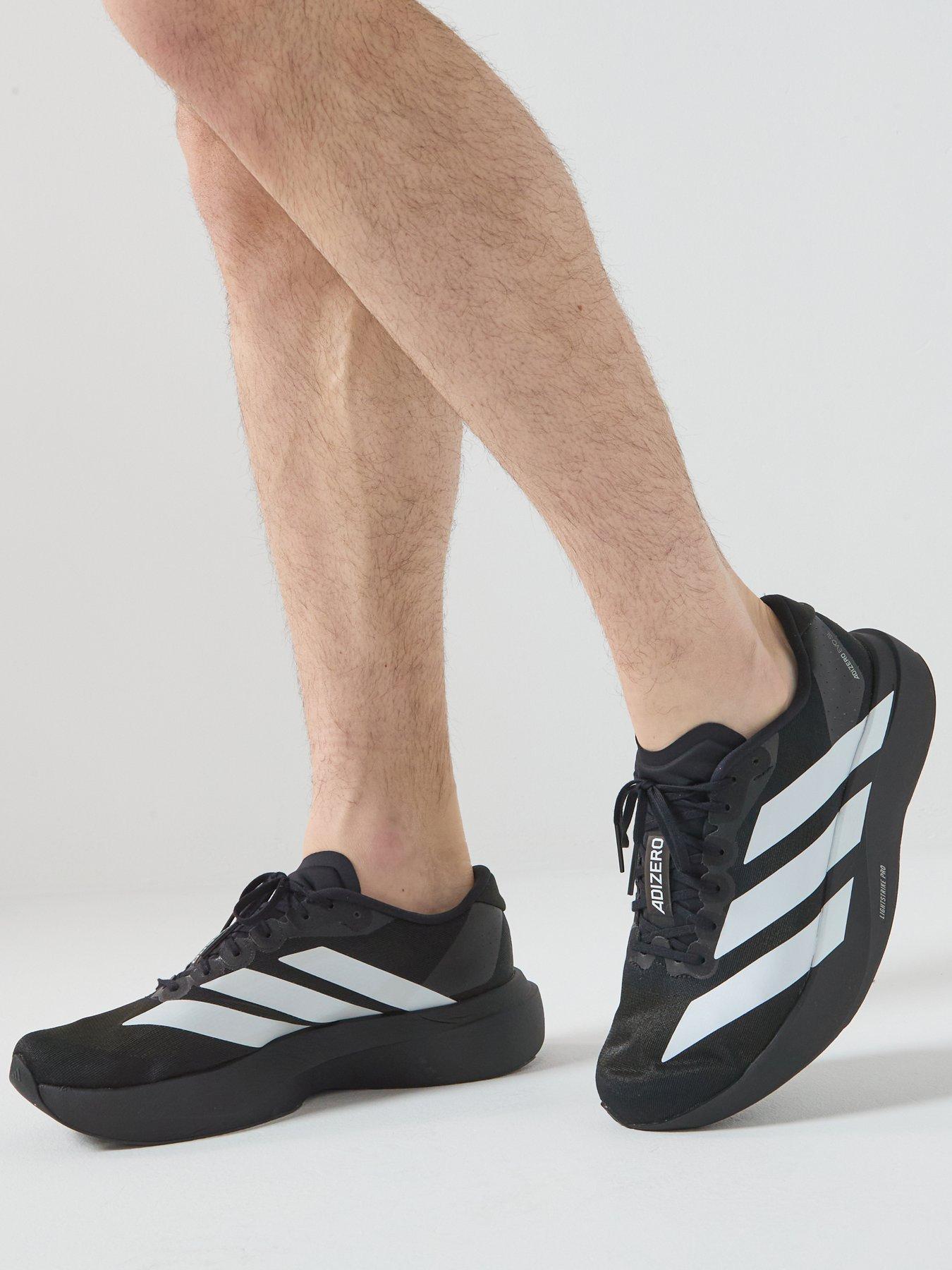 adidas: Mens Running Adizero Evo Sl Trainers - Black