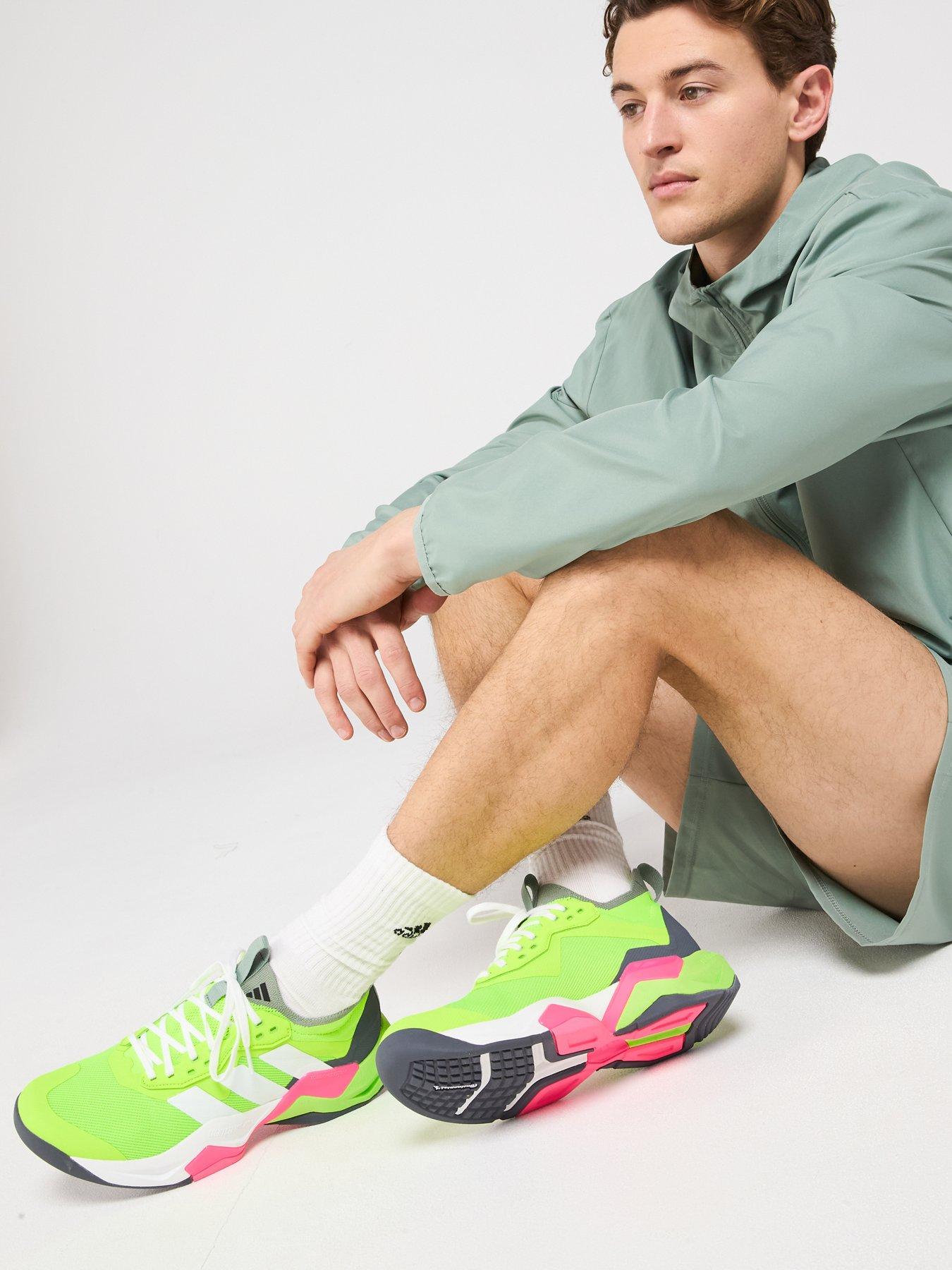 undefined Mens Training Rapidmove Adv 2 Trainer - Yellow - Lemon/White/Pink