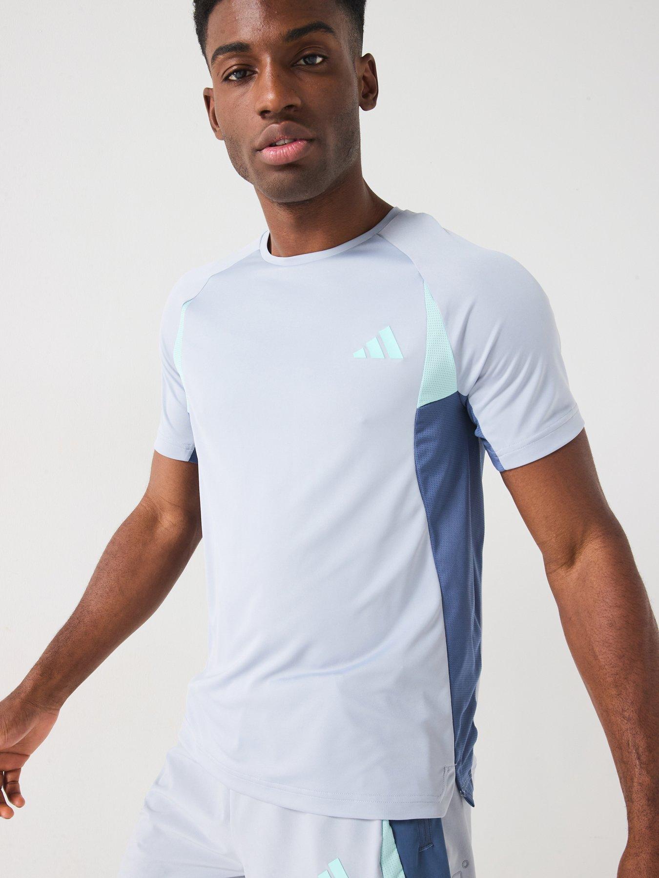 undefined Men's Training Tech T-Shirt - Halo Silver