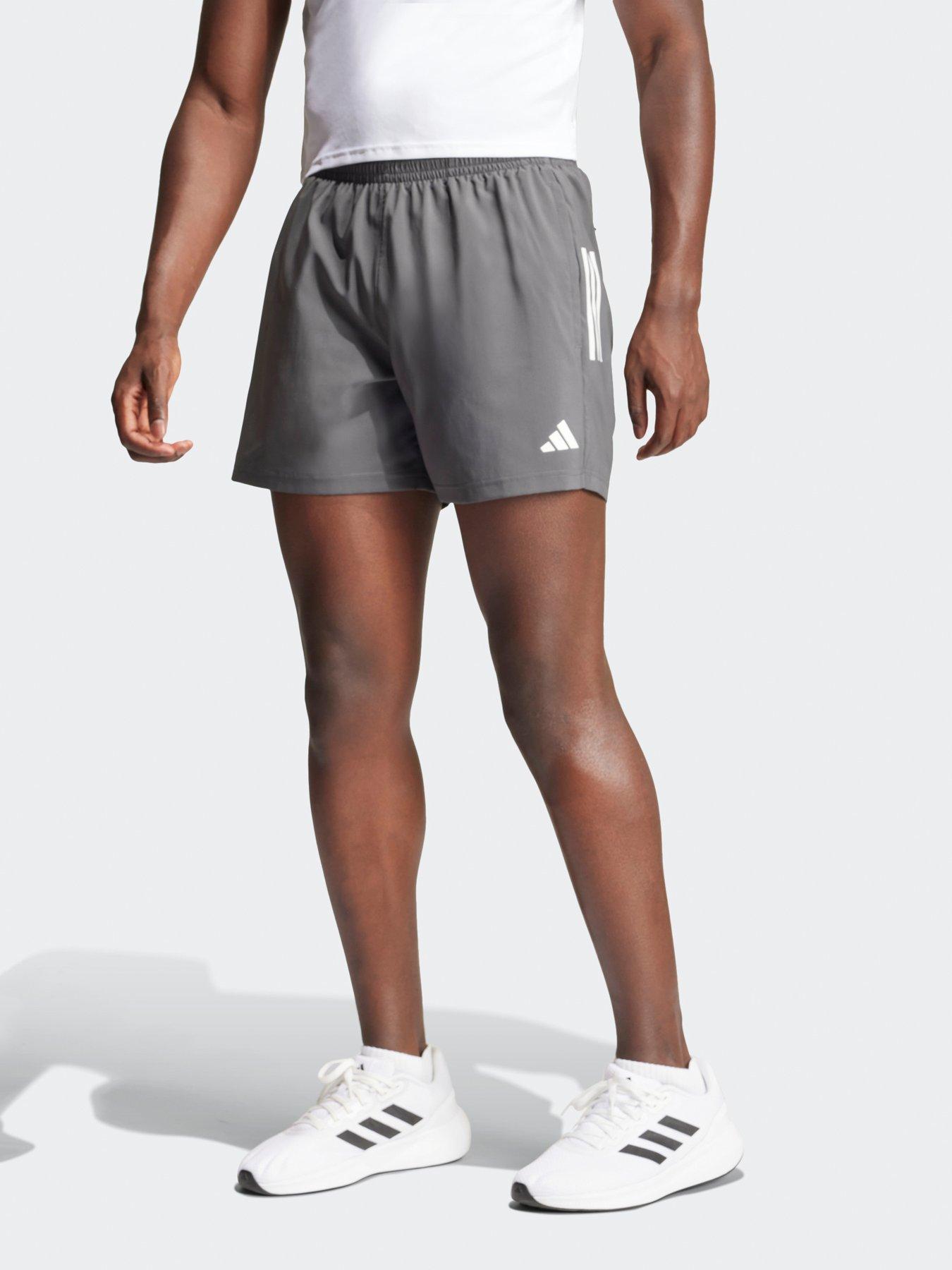 Adidas Mens Running Own The Run 7 Inch Shorts - Grey Six