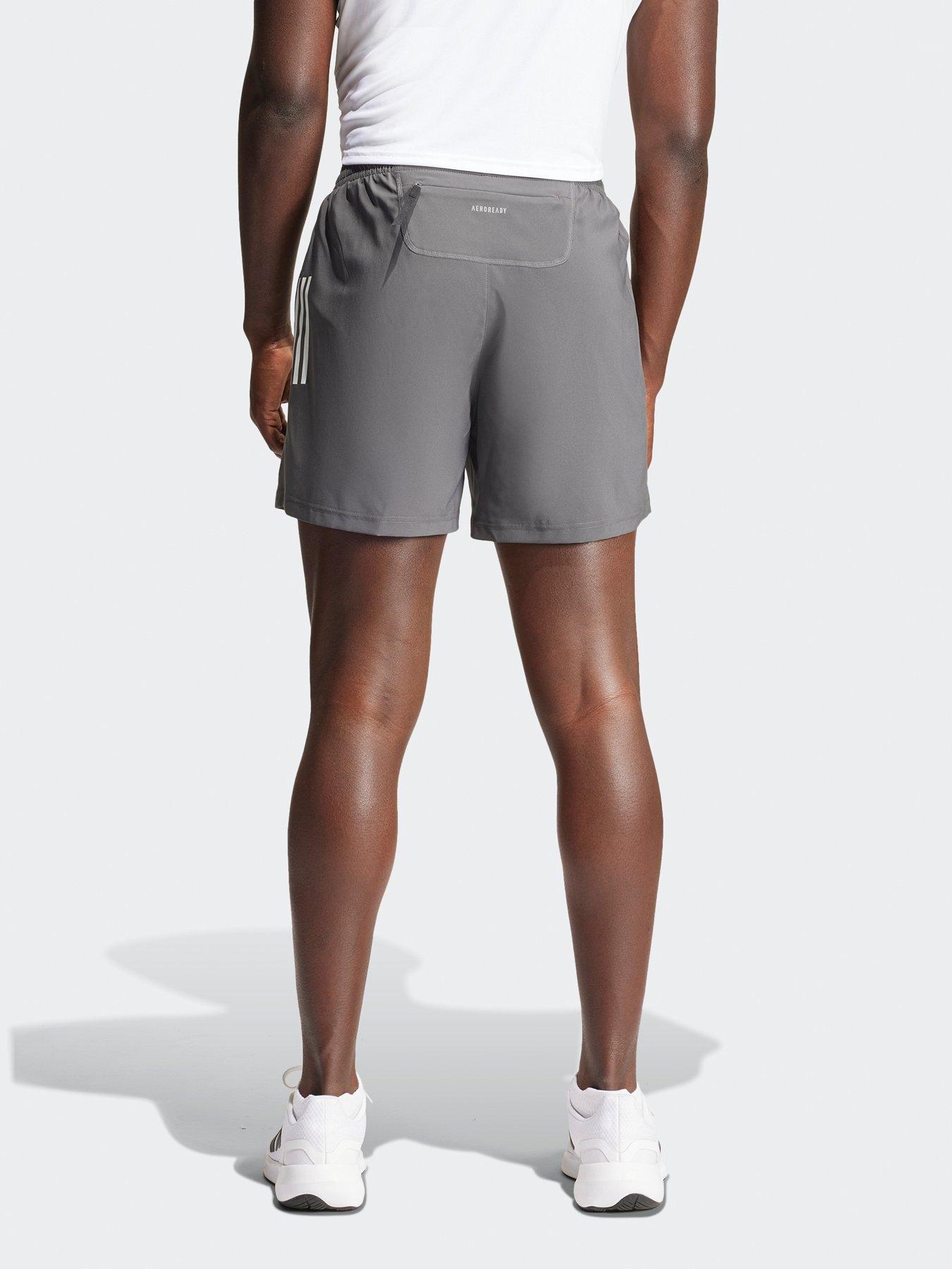 adidas Mens Running Own The Run 7 Inch Shorts - Grey Six | Very