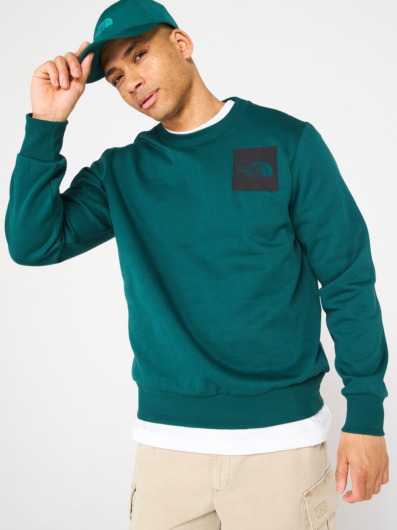 THE NORTH FACE Men's Fine Crew Sweatshirt Green Very