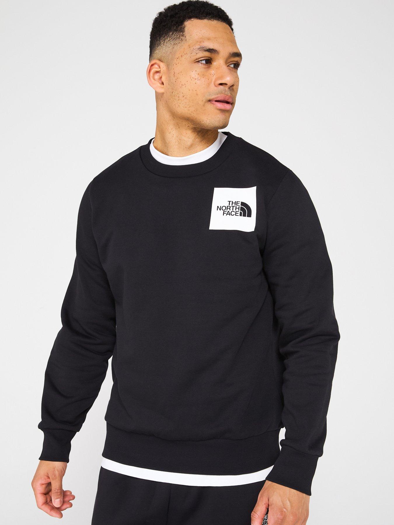 undefined Men's Fine Crew Sweatshirt - Black
