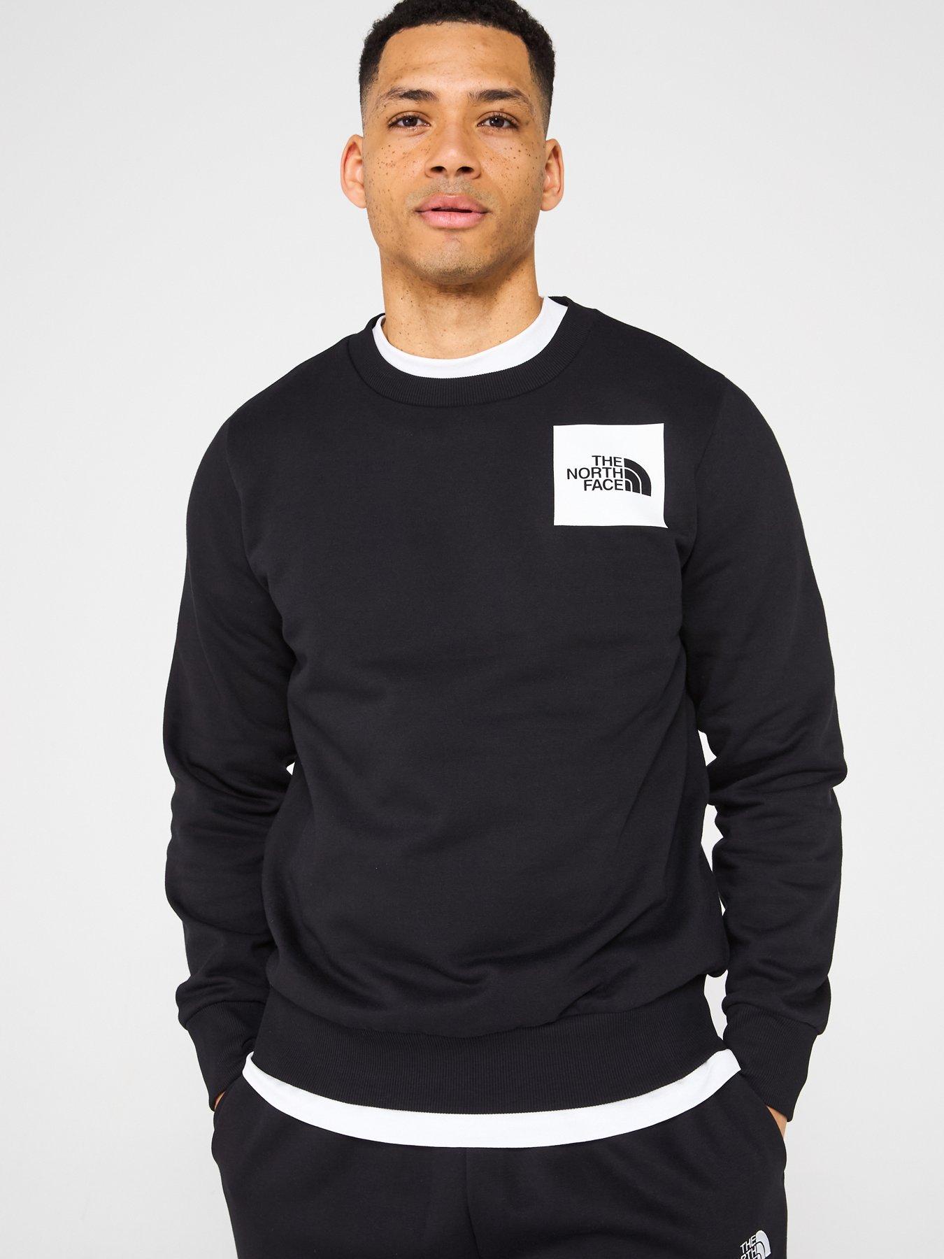 THE NORTH FACE Men's Fine Crew Sweatshirt Black Very