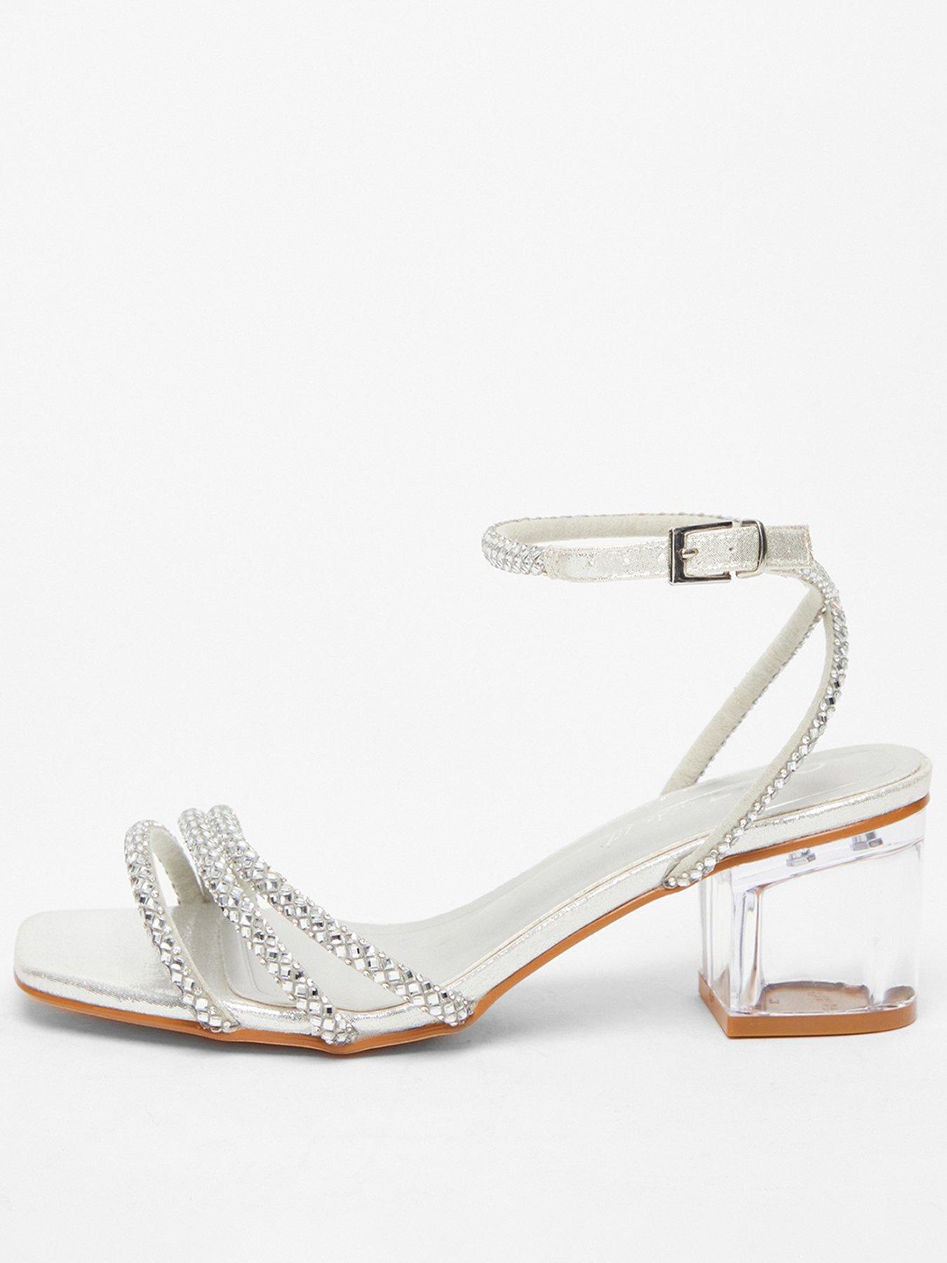 Shoes Boots Silver Heeled Sandals Women Very