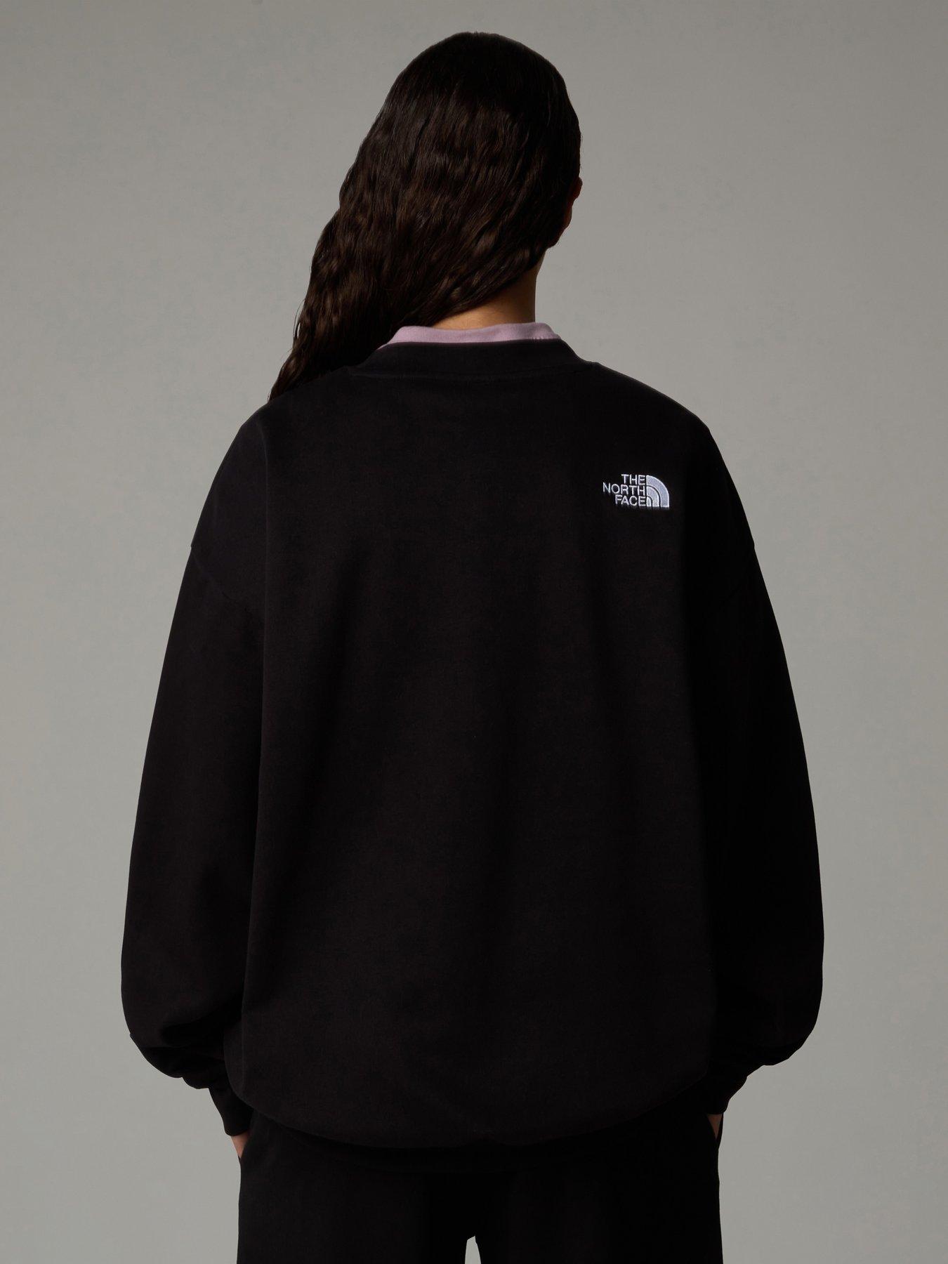 Image 2 of 5 of THE NORTH FACE Women's Essential Oversized Crew Sweatshirt - Black