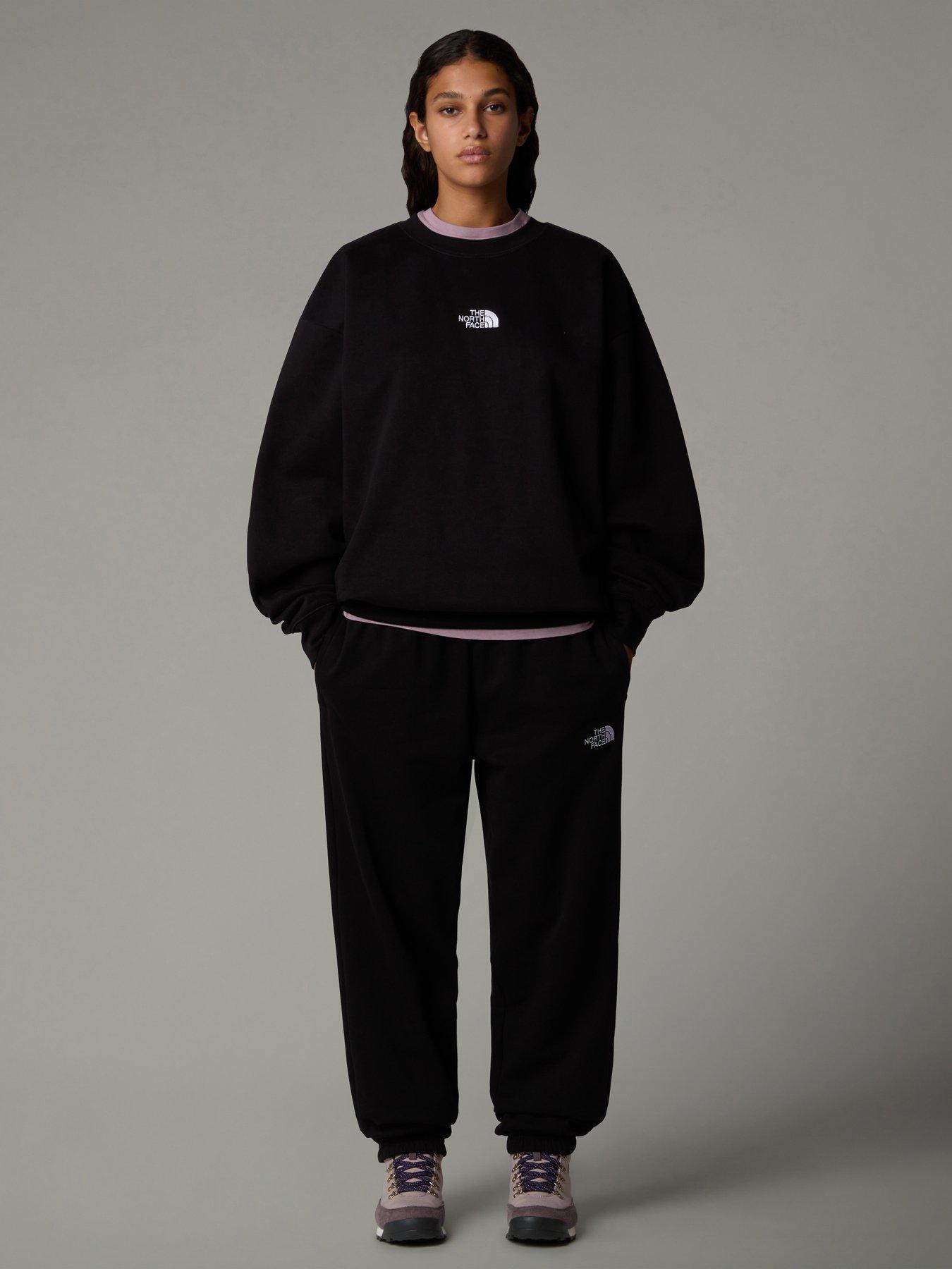 Image 3 of 5 of THE NORTH FACE Women's Essential Oversized Crew Sweatshirt - Black