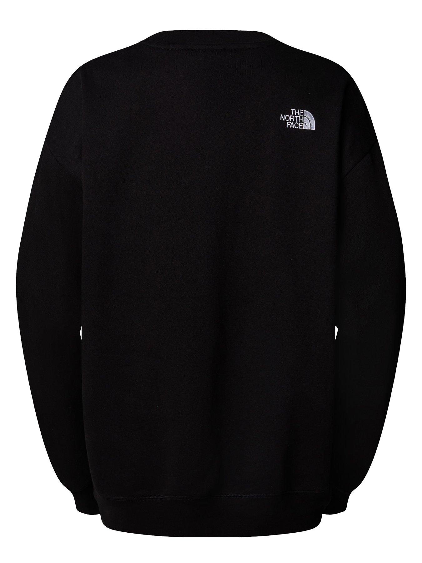 Image 5 of 5 of THE NORTH FACE Women's Essential Oversized Crew Sweatshirt - Black