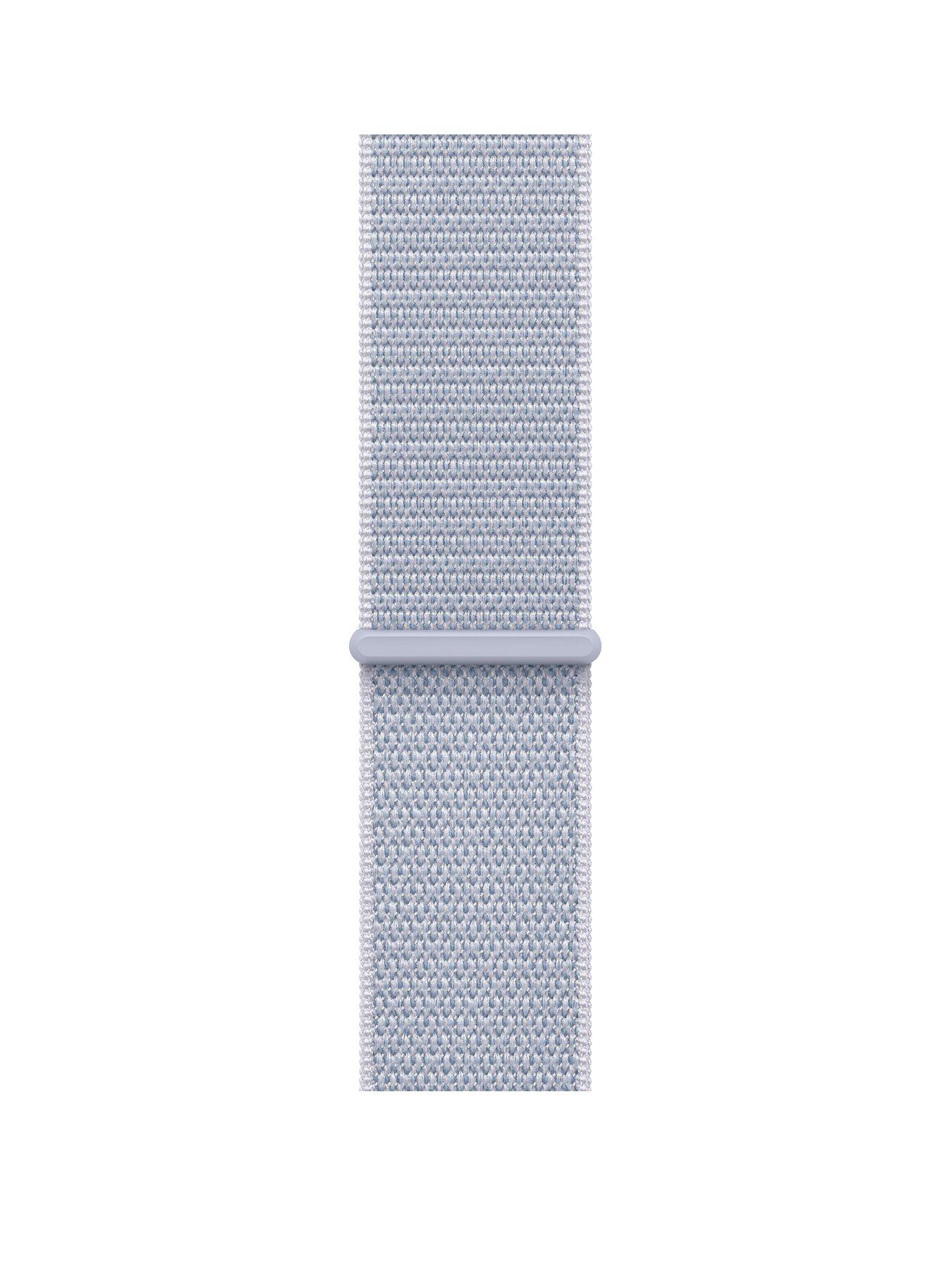 Image 2 of 3 of Apple Watch 46mm Blue Cloud Sport Loop