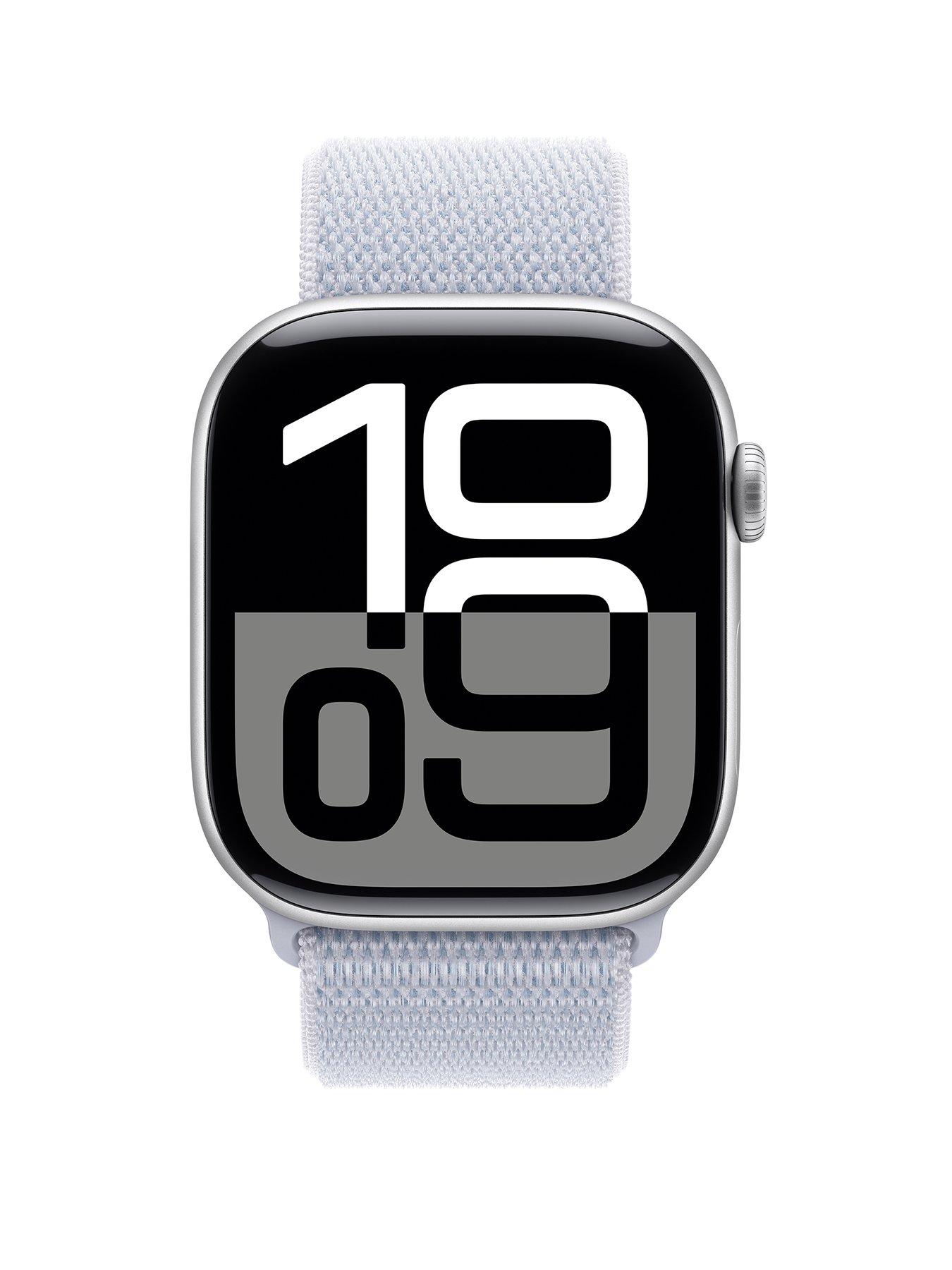 Image 3 of 3 of Apple Watch 46mm Blue Cloud Sport Loop