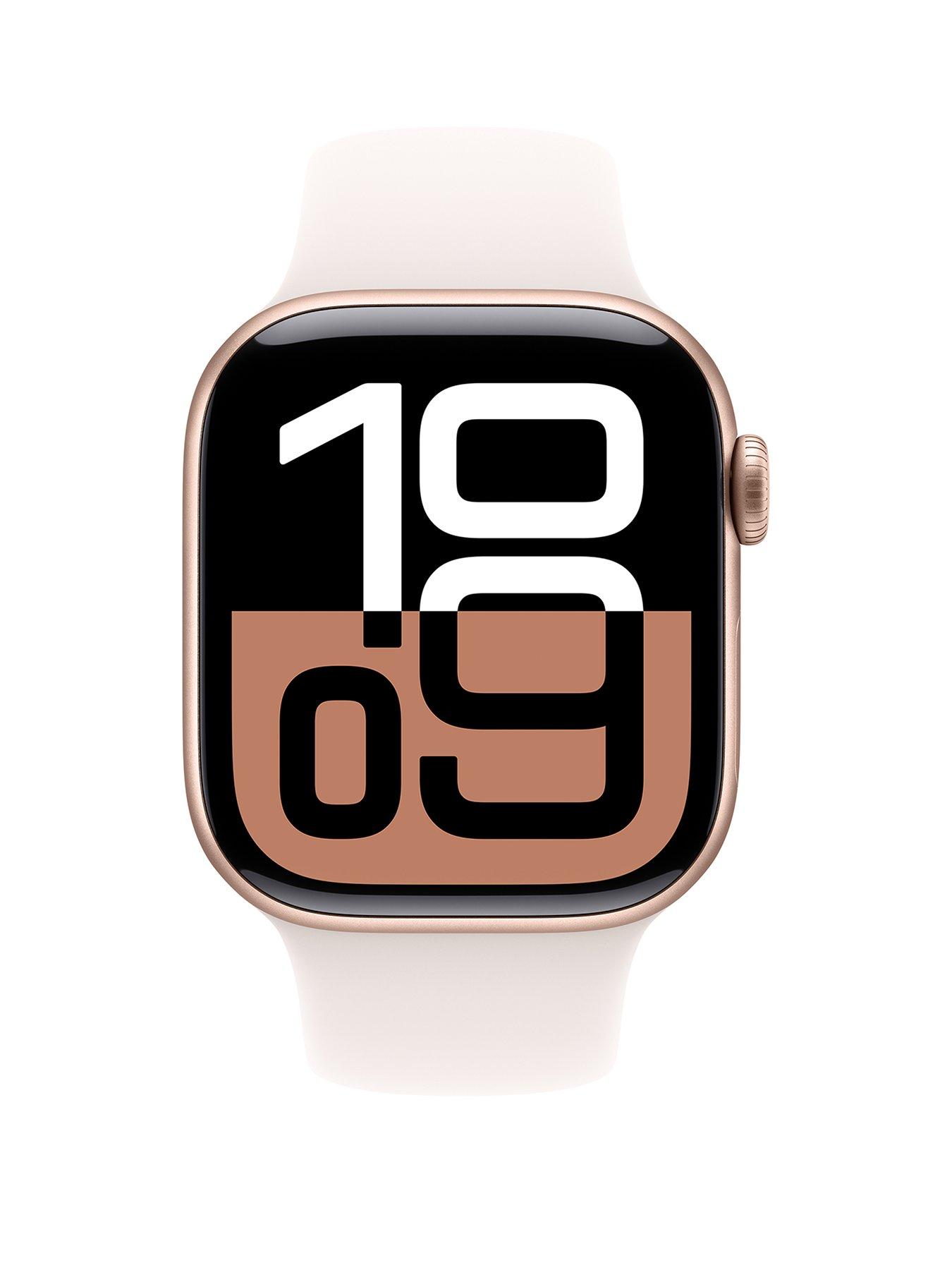 Image 3 of 3 of Apple Watch&nbsp;42mm Light Blush Sport Band - S/M