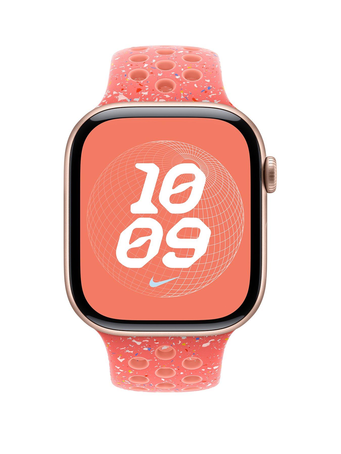 Apple Watch 46mm Magic Ember Nike Sport Band S M Very