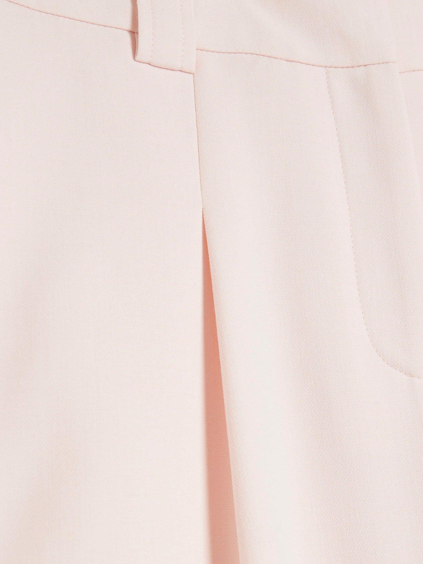 Image 6 of 6 of River Island Straight Leg Trouser - Pink