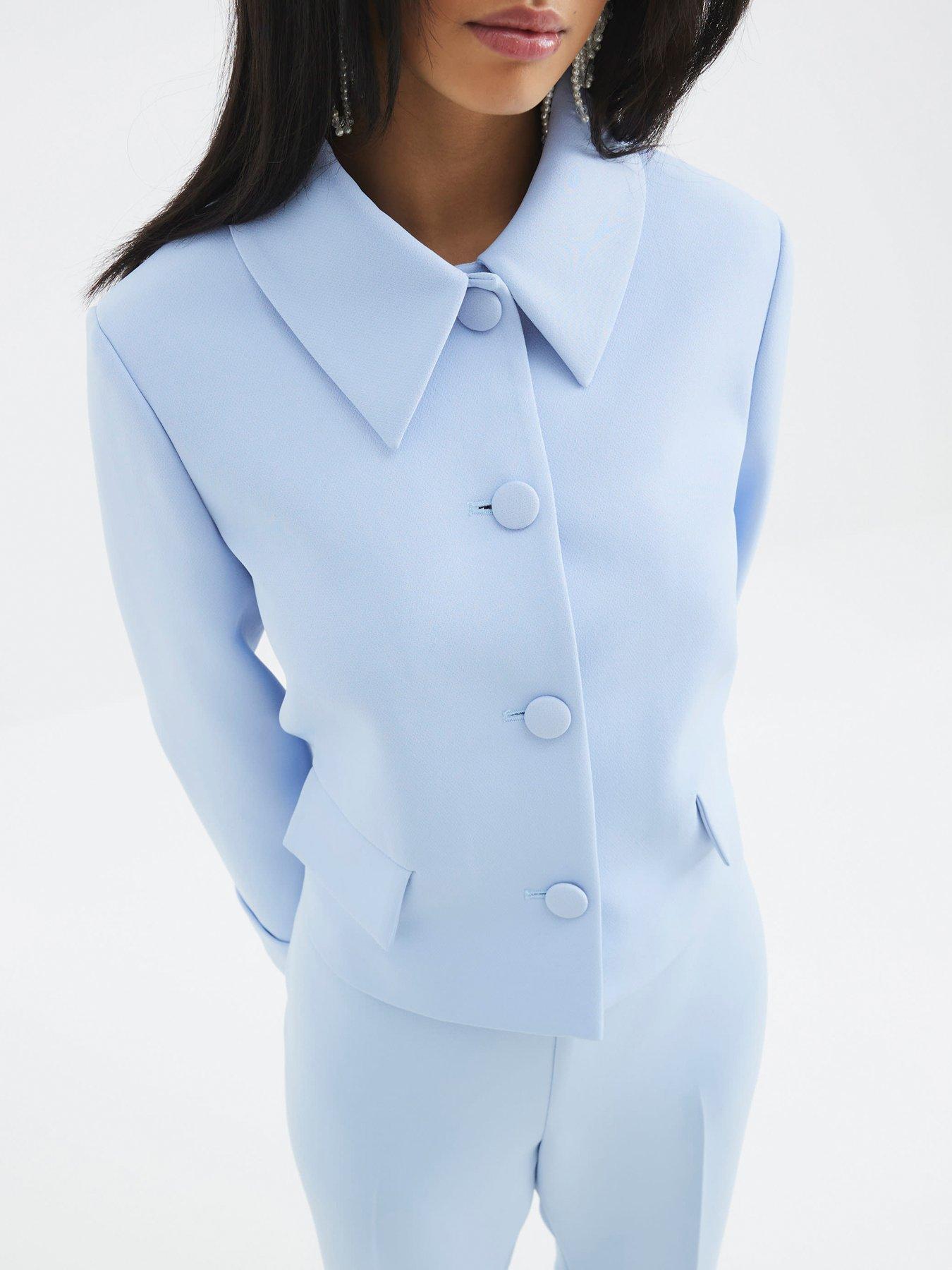 Image 4 of 6 of River Island Structured Jacket - Blue