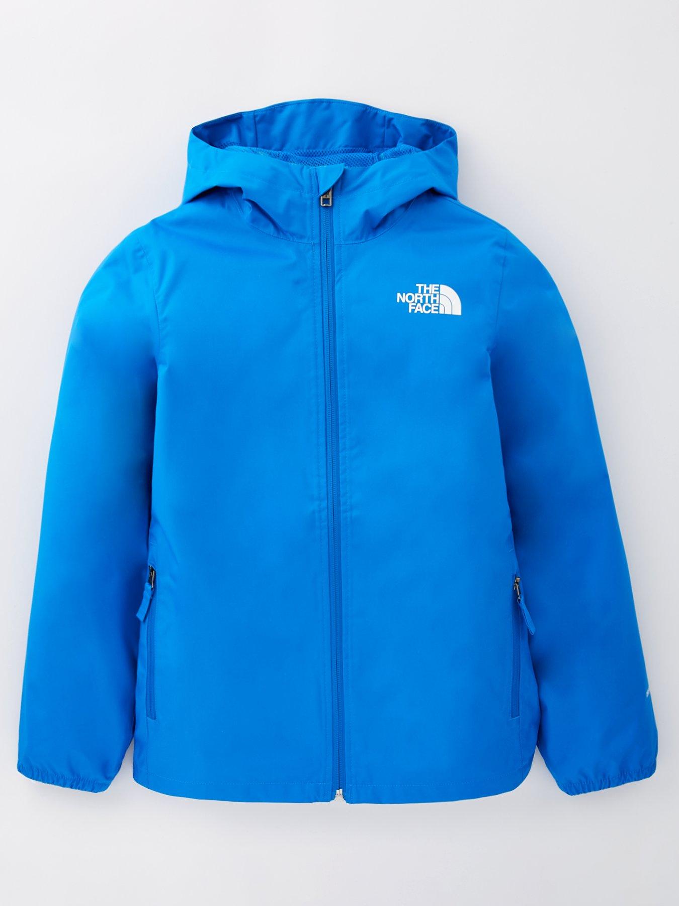 undefined Teen Zipline Rain Jacket - Blue