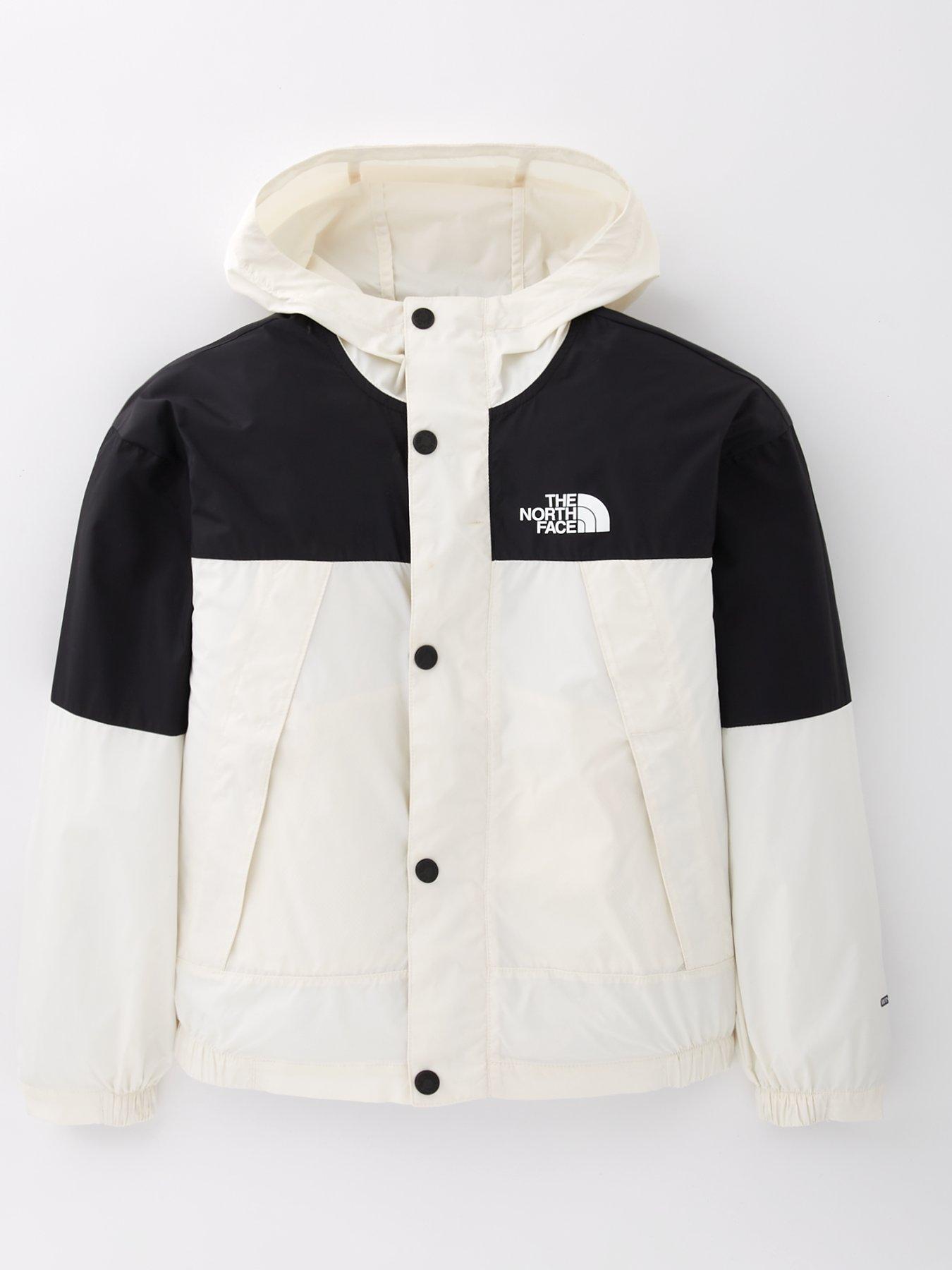 THE NORTH FACE Teen Mountain Wind Jacket White Very