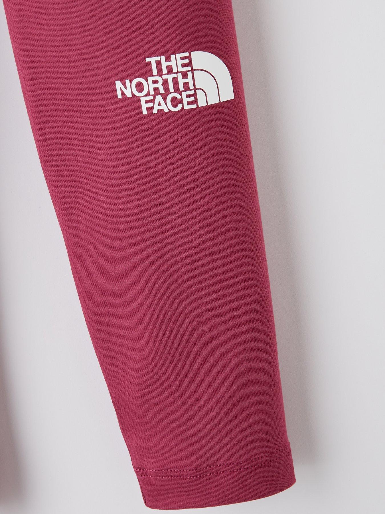 Image 4 of 4 of THE NORTH FACE Girl's Everyday Leggings - Berry