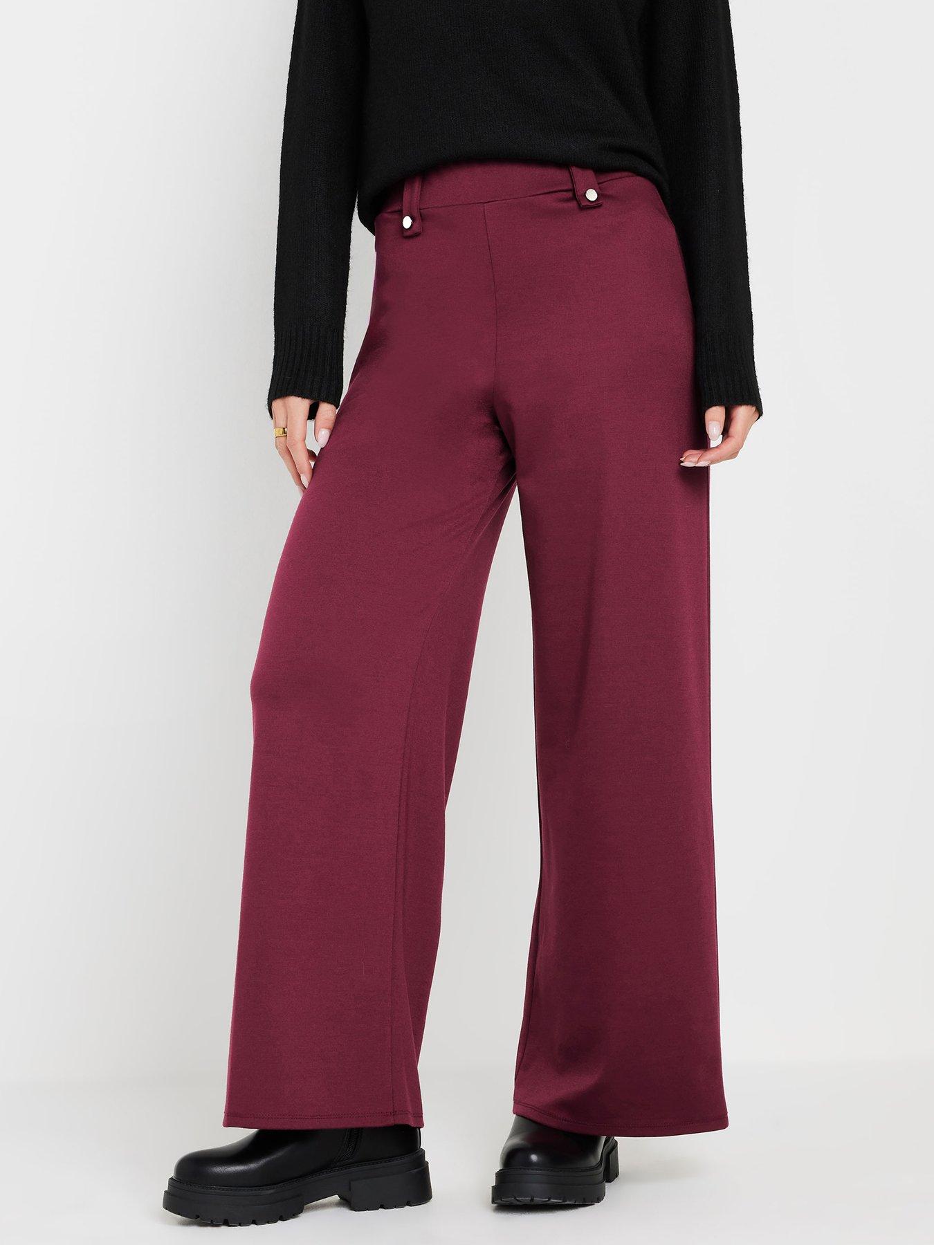 Quiz red trousers best sale