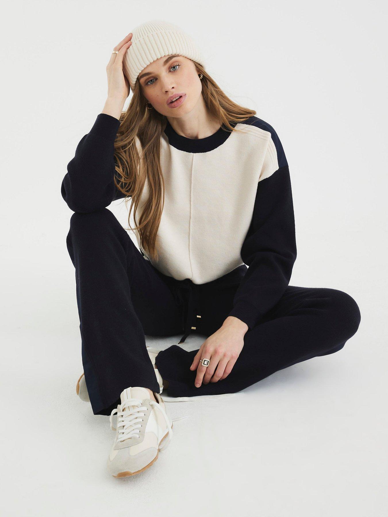 undefined Lounge Top - Navy - Blue