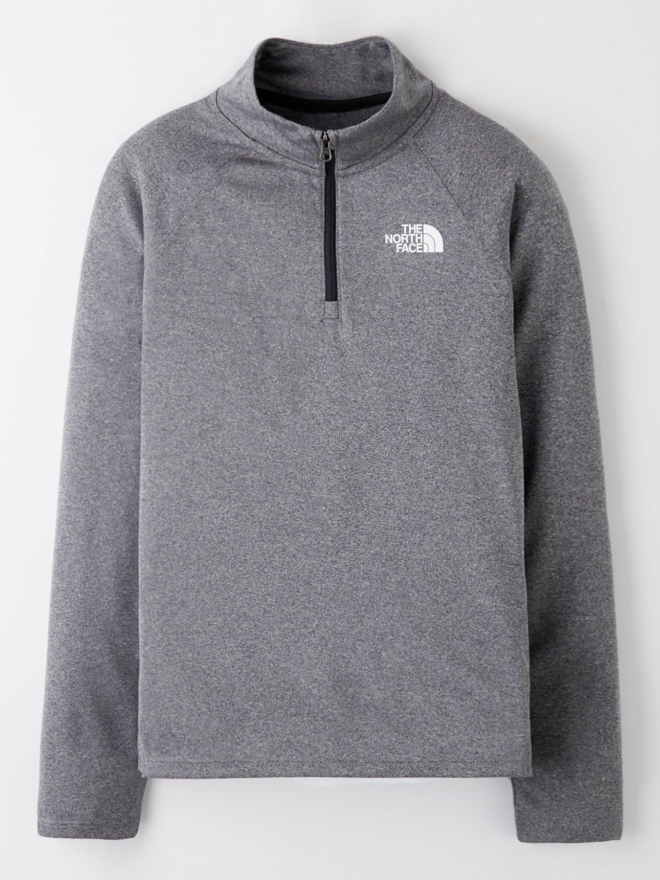 undefined Teen Never Stop 1/4 Zip - Grey