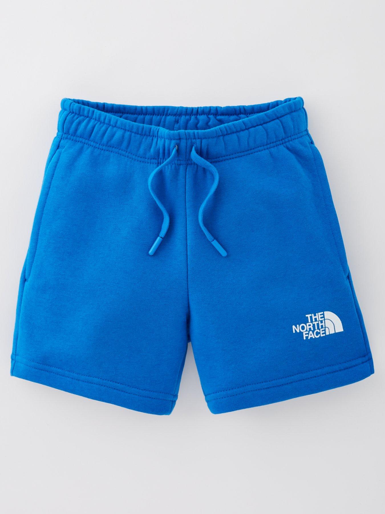 undefined Boys Regular Cotton Shorts - Blue
