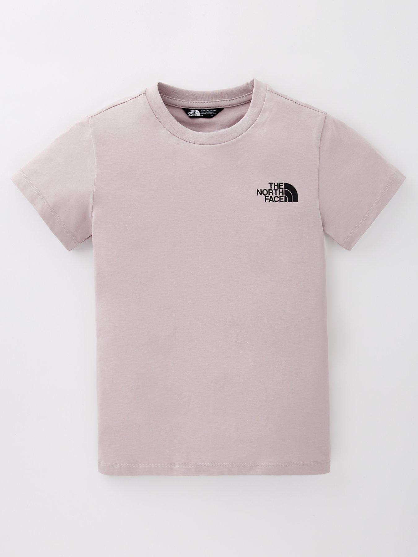 Image 1 of 4 of THE NORTH FACE Teen Short Sleeve Simple Dome Tee - Grey