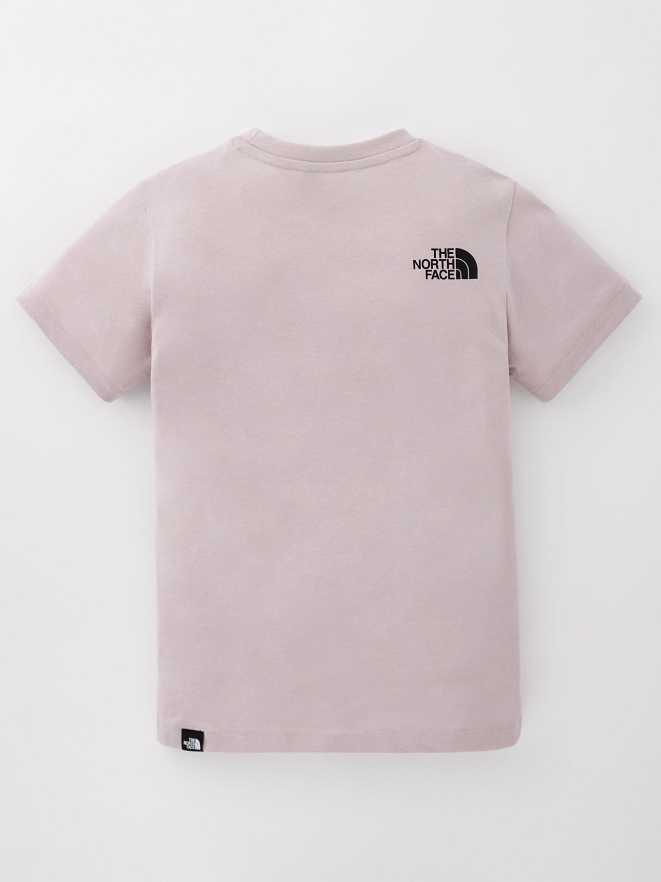 Image 2 of 4 of THE NORTH FACE Teen Short Sleeve Simple Dome Tee - Grey