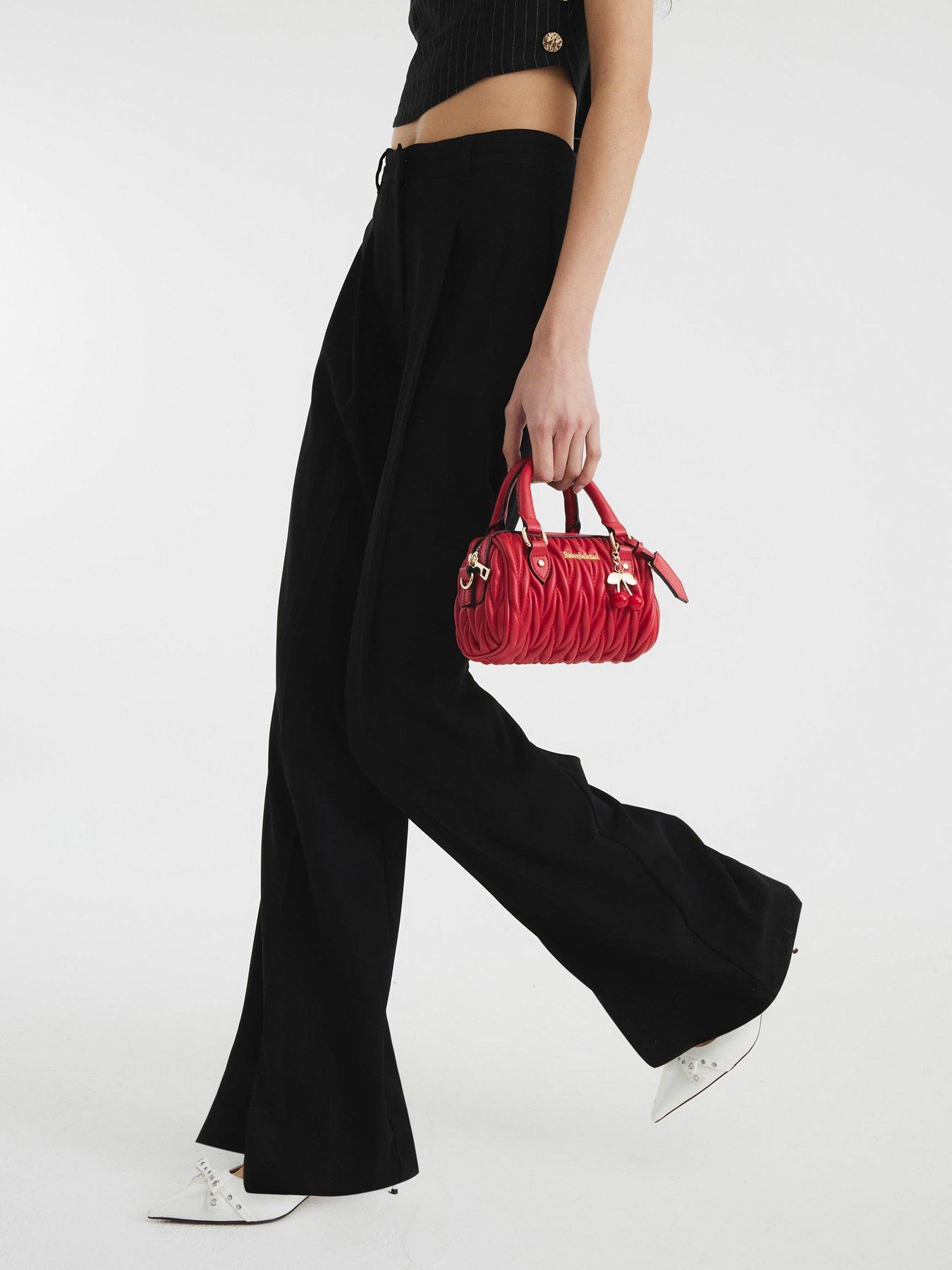 undefined Wide Leg Trouser - Black