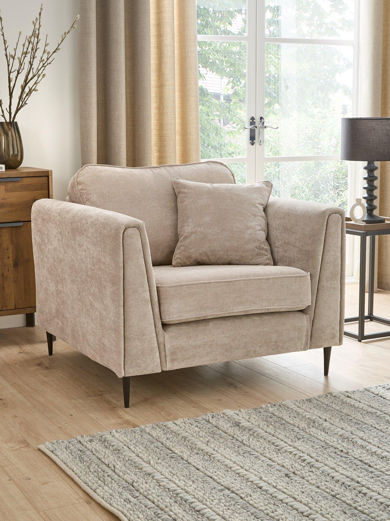 undefined Messina Standard Back Fabric Armchair - FSC® Certified