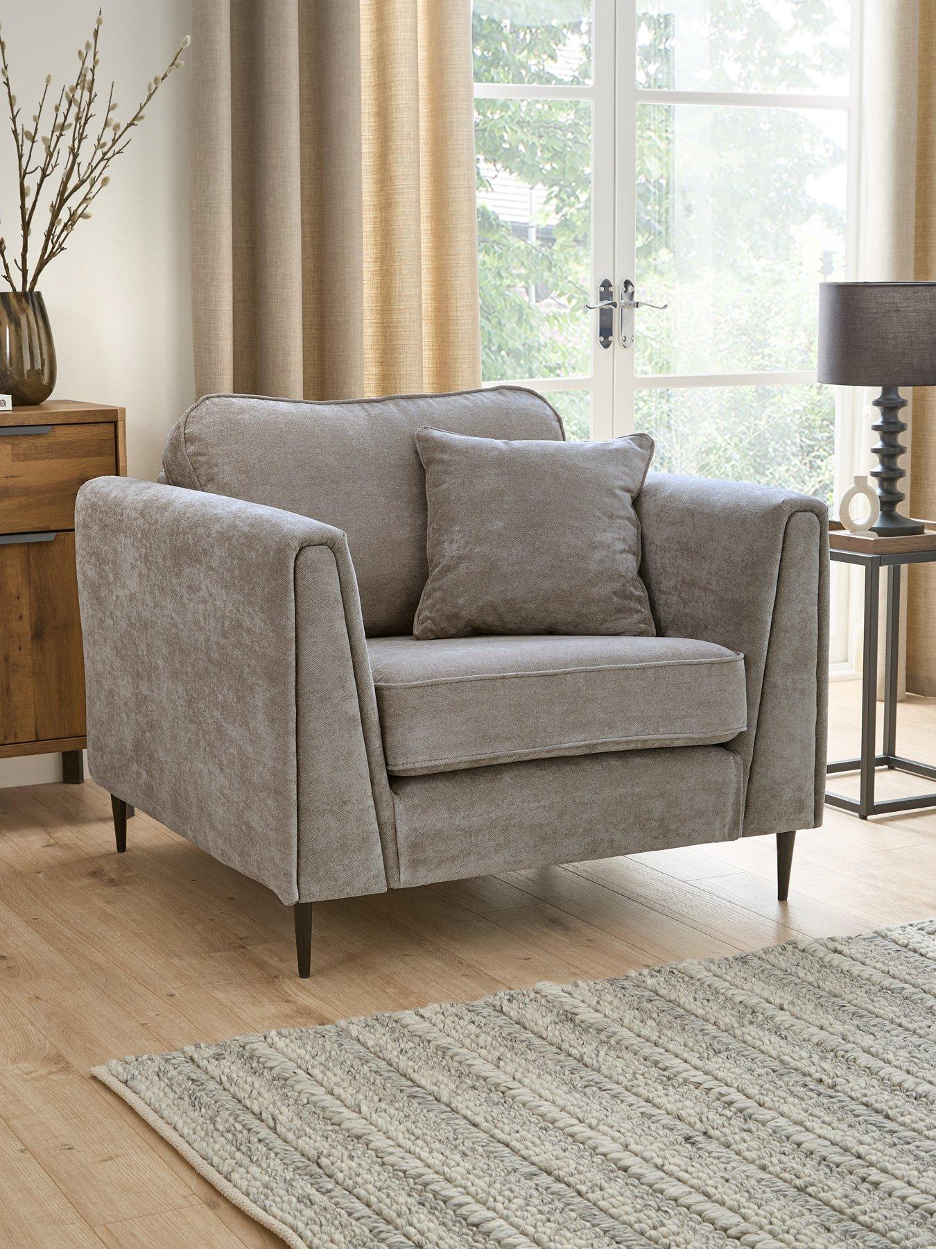 undefined Messina Standard Back Fabric Armchair - FSC® Certified