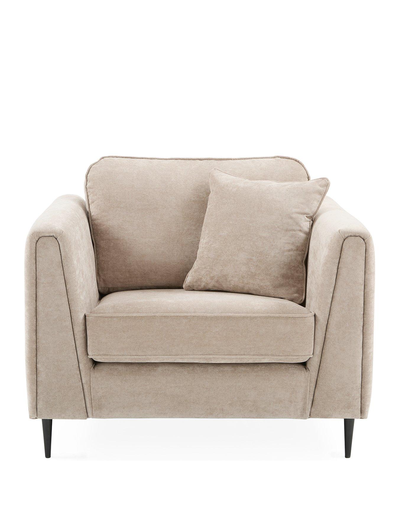 Image 2 of 7 of Very Home Messina Standard Back Fabric Armchair - FSC&reg; Certified