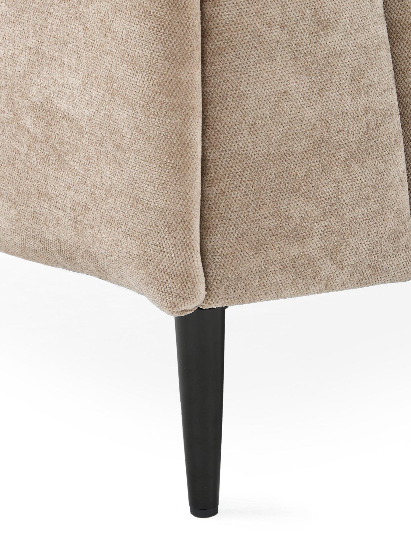Image 4 of 7 of Very Home Messina Standard Back Fabric Armchair - FSC&reg; Certified