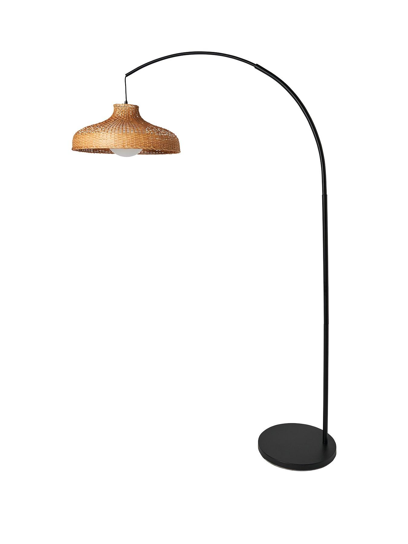 Image 2 of 5 of The Very Collection Black Arc Floor Lamp