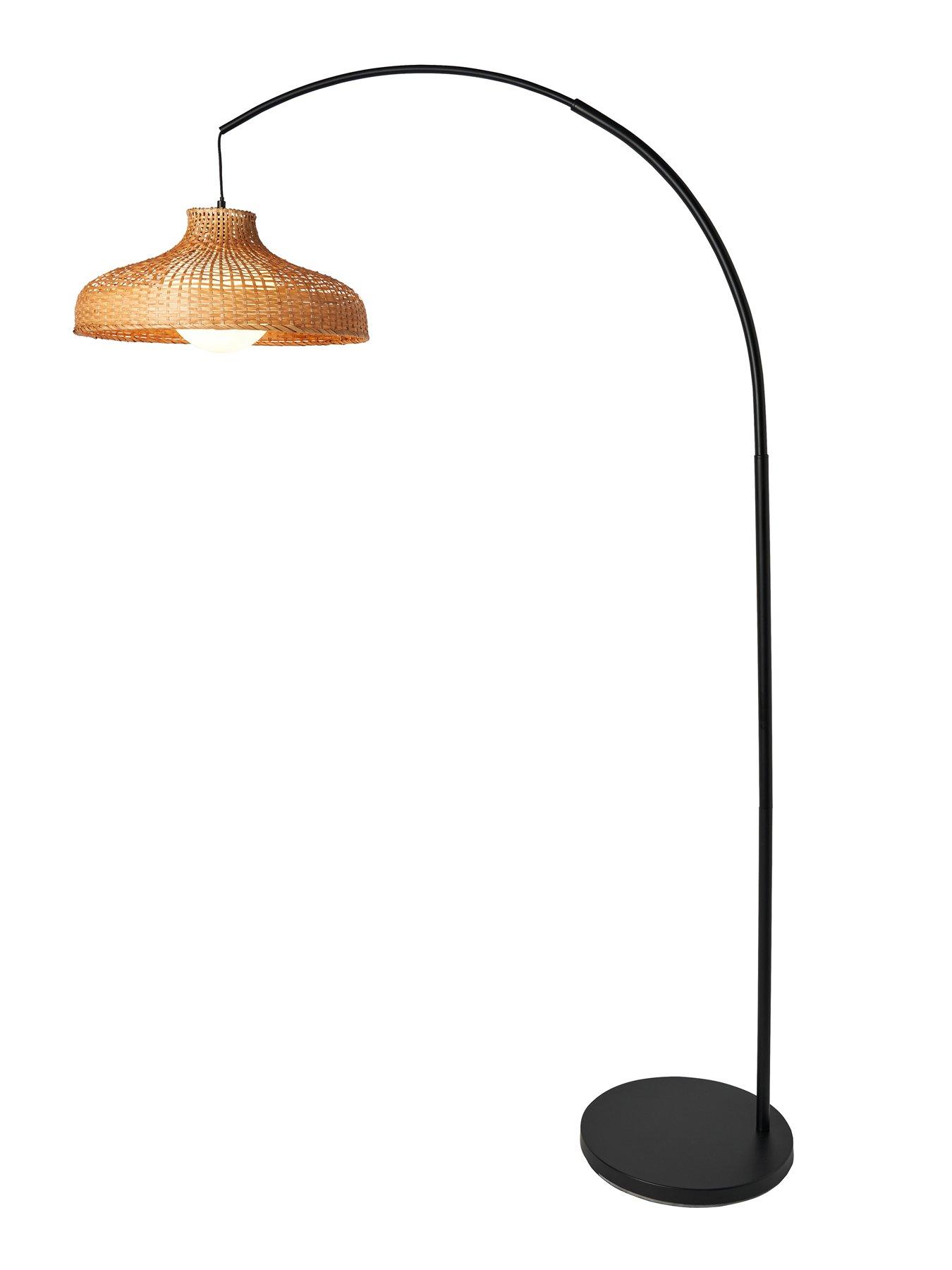 Image 3 of 5 of The Very Collection Black Arc Floor Lamp