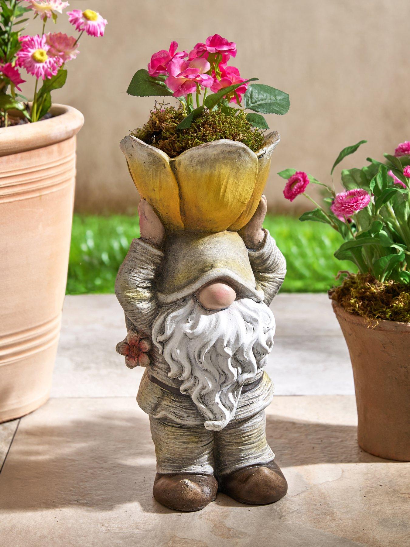 undefined Garden Standing Gonk with Flower Pot