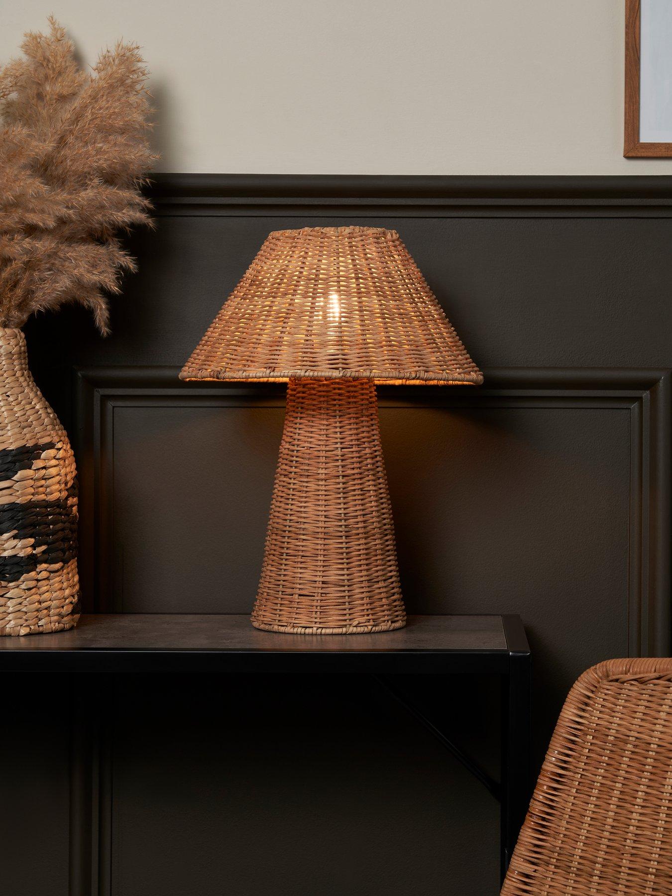 undefined Bamboo Table Lamp