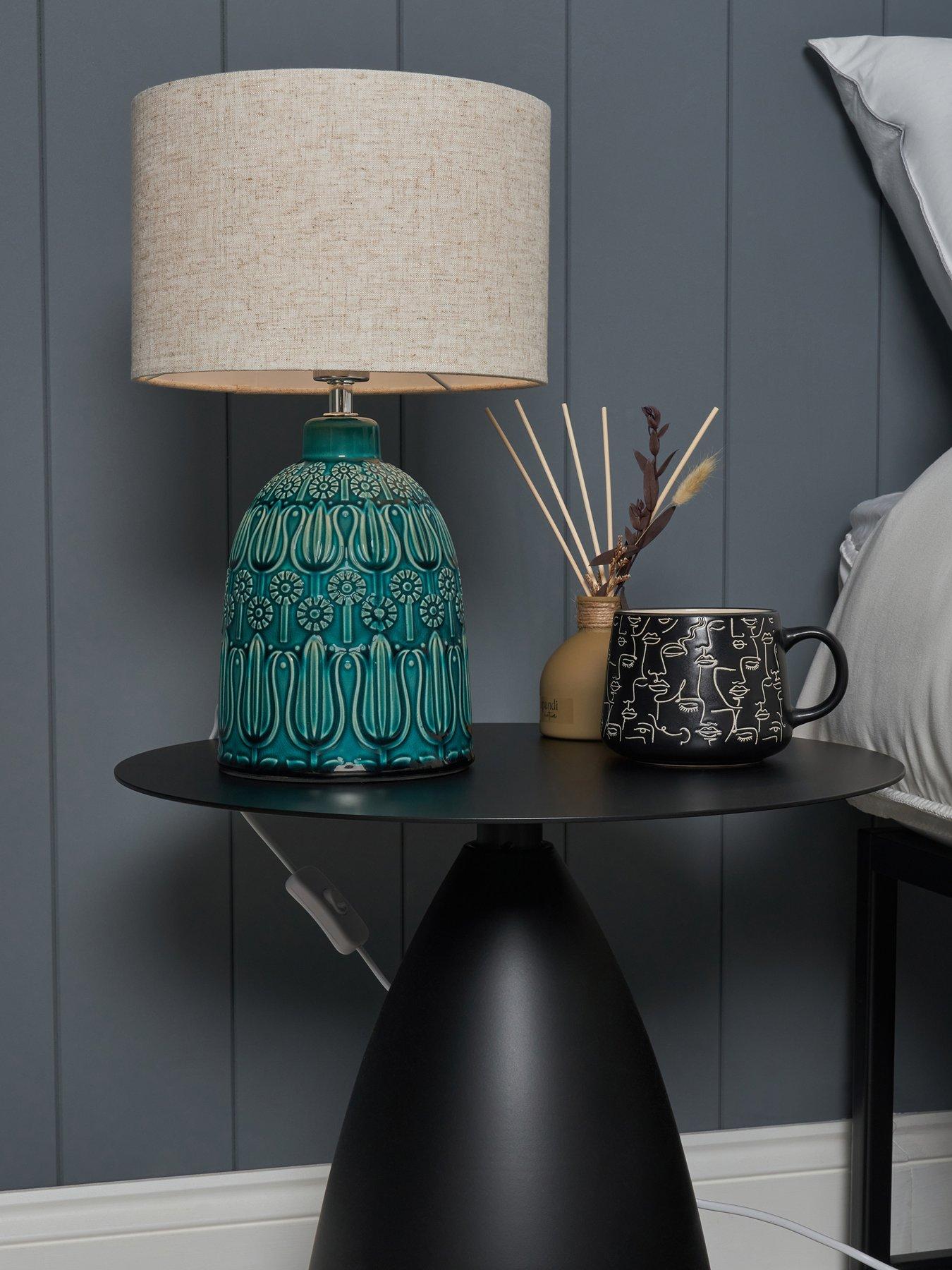 Very Home Ceramic Tulip Table Lamp