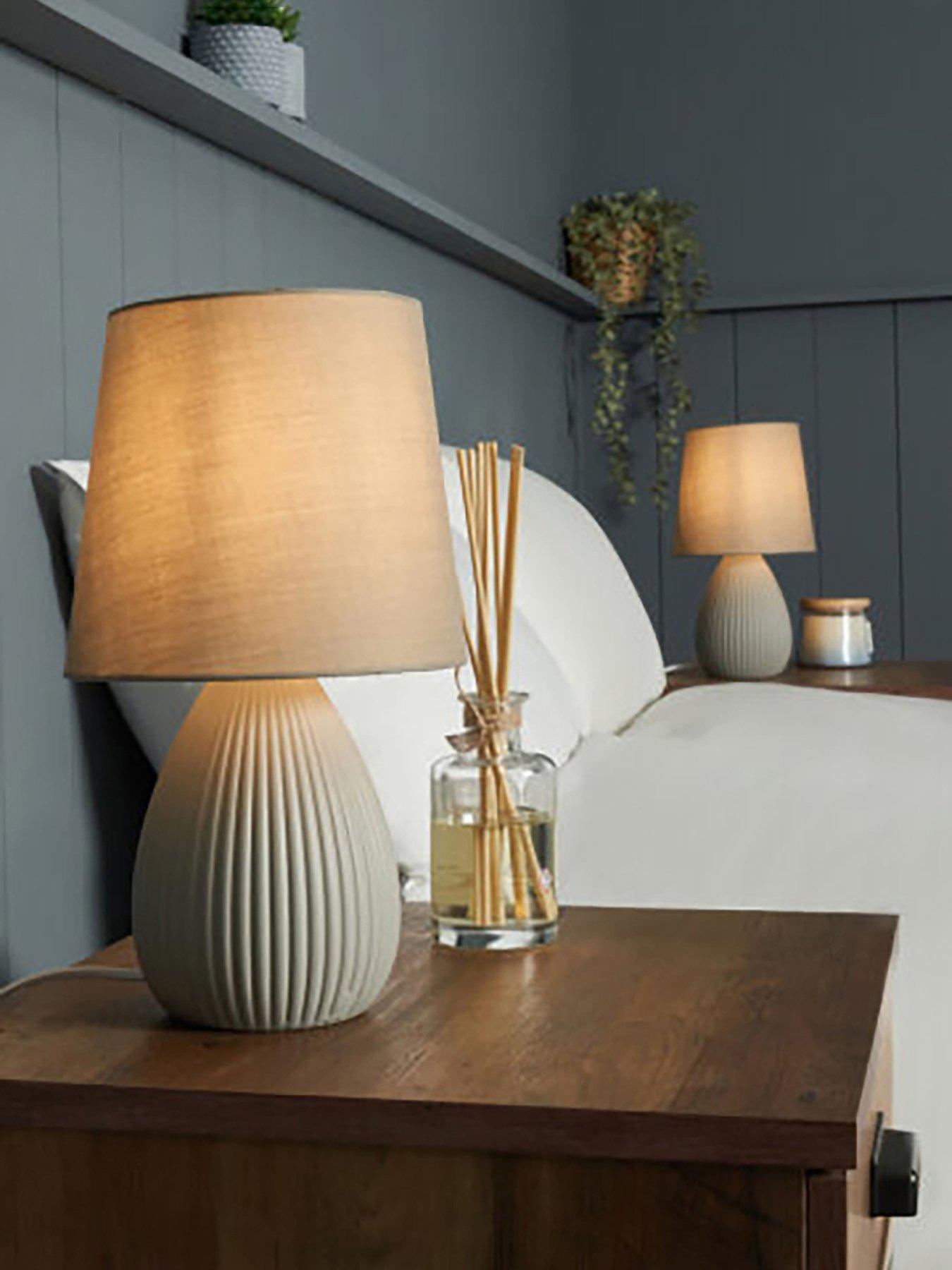 The Very Collection Set Of 2 Sara Table Lamps - Grey