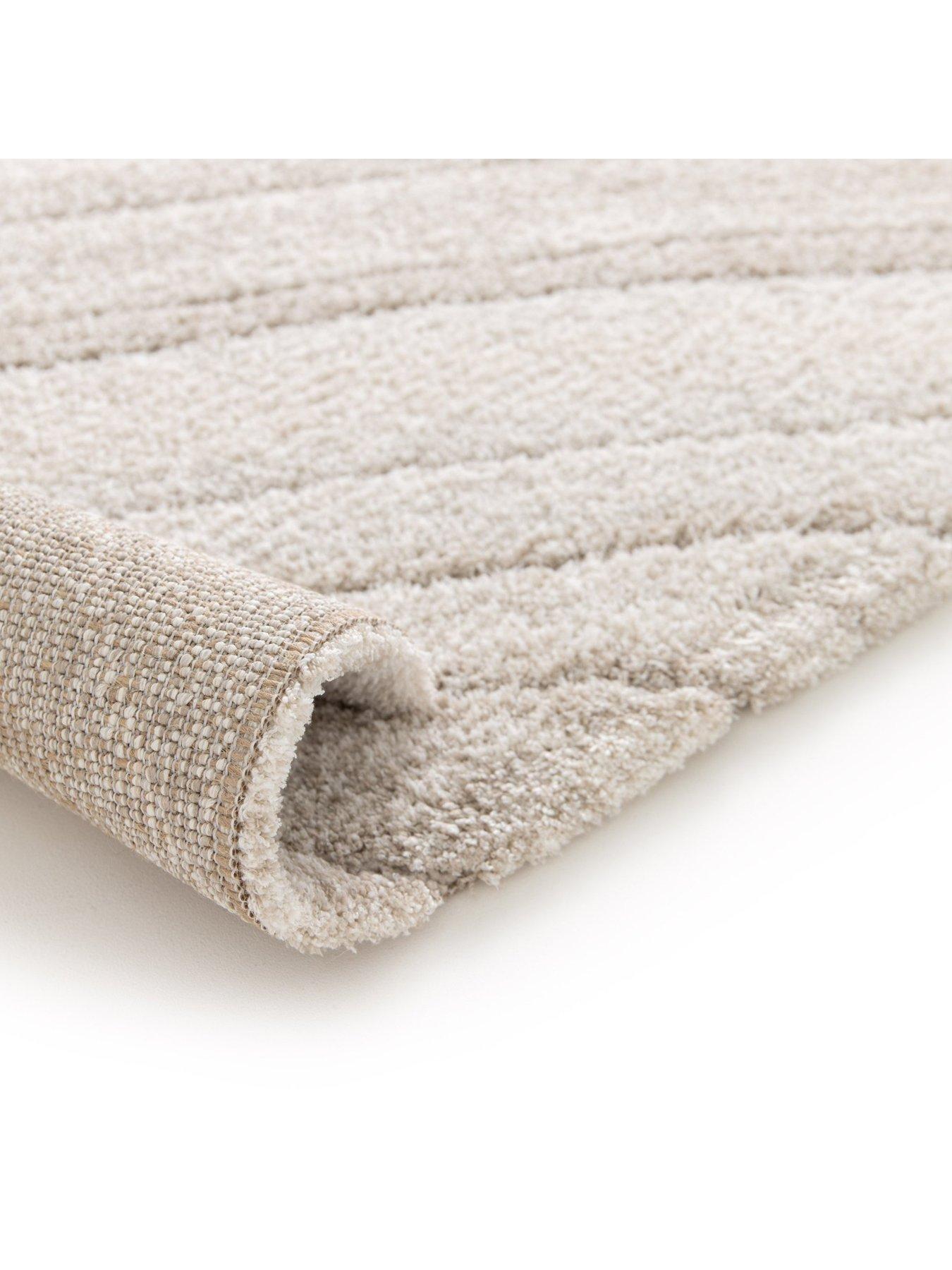 Image 4 of 5 of Very Home Pure Microfibre Textured Wave Rug - Natural