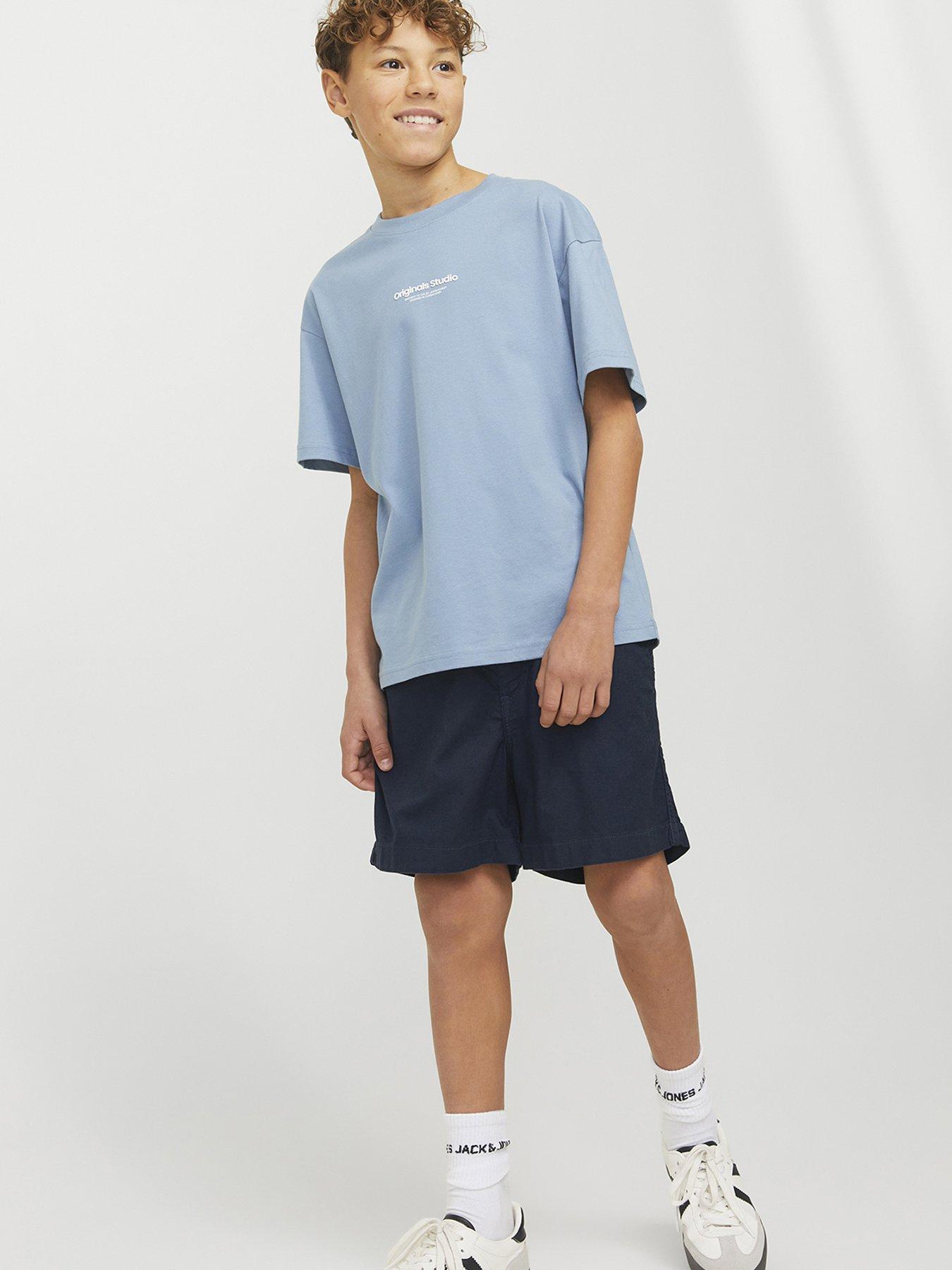 undefined Boys Jaiden Hybrid Jogger Shorts - Dark Navy