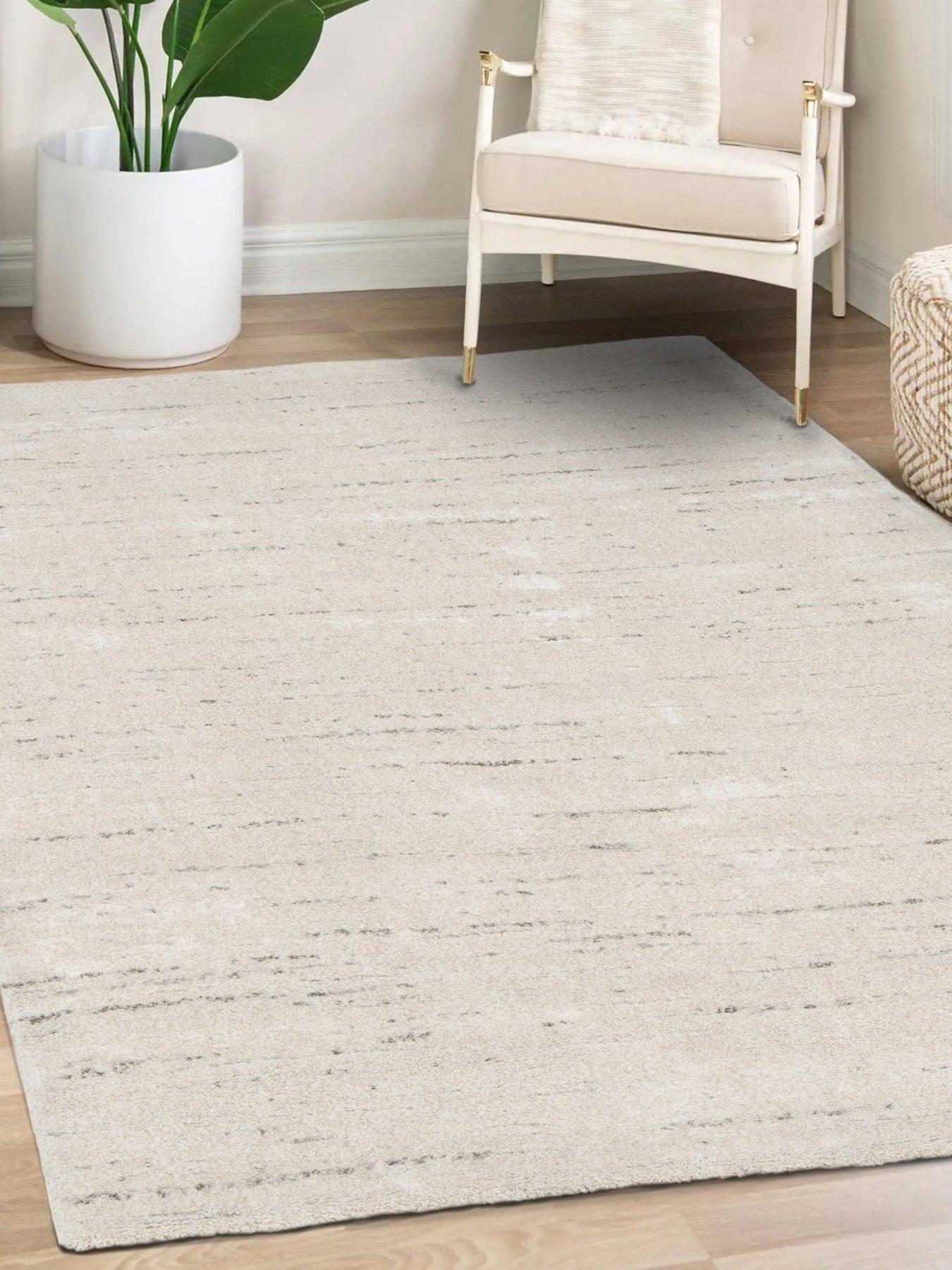 Pure Microfibre Rug - Natural | Very
