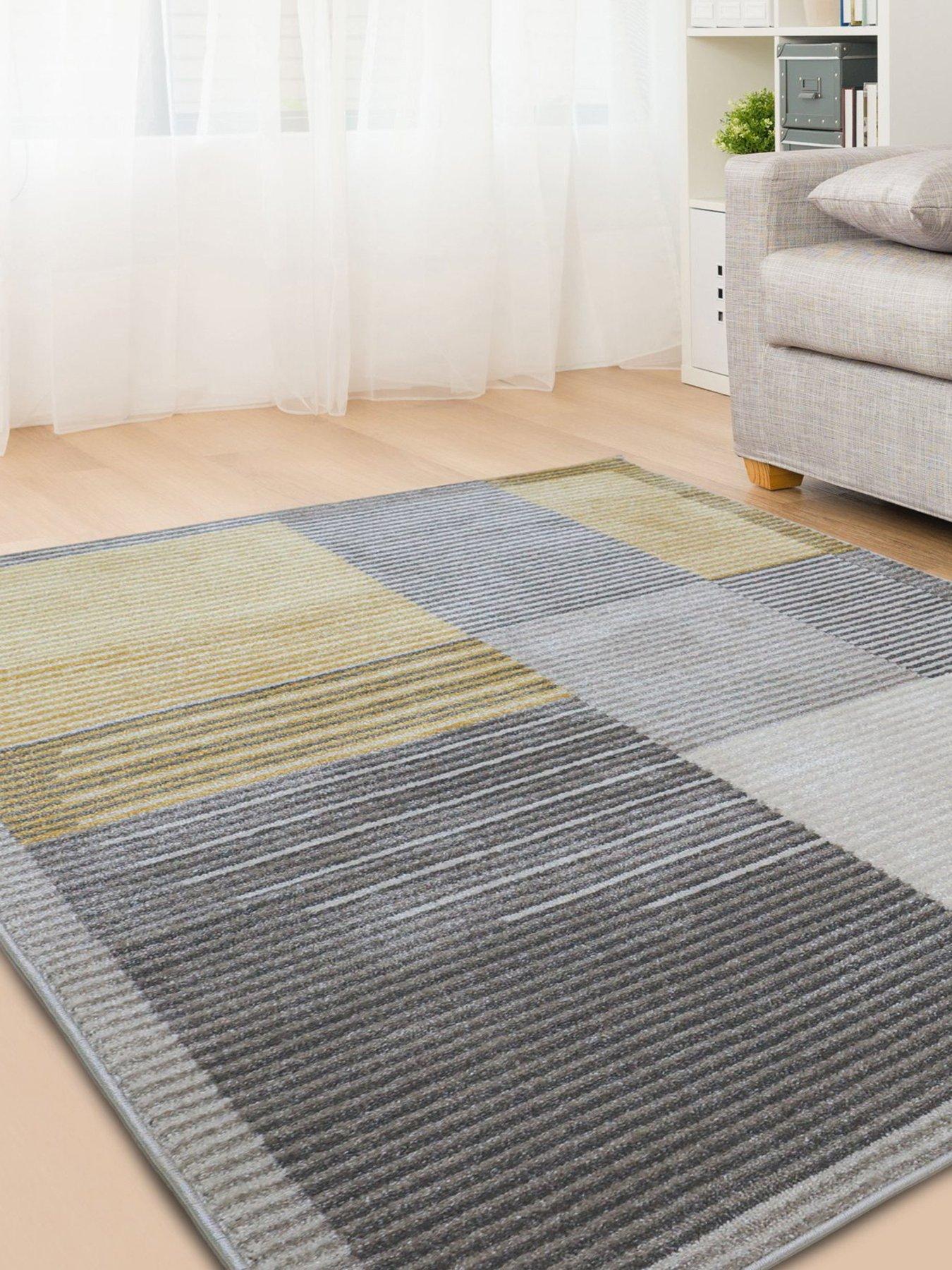 Product photograph of Art Deco Rug from very.co.uk